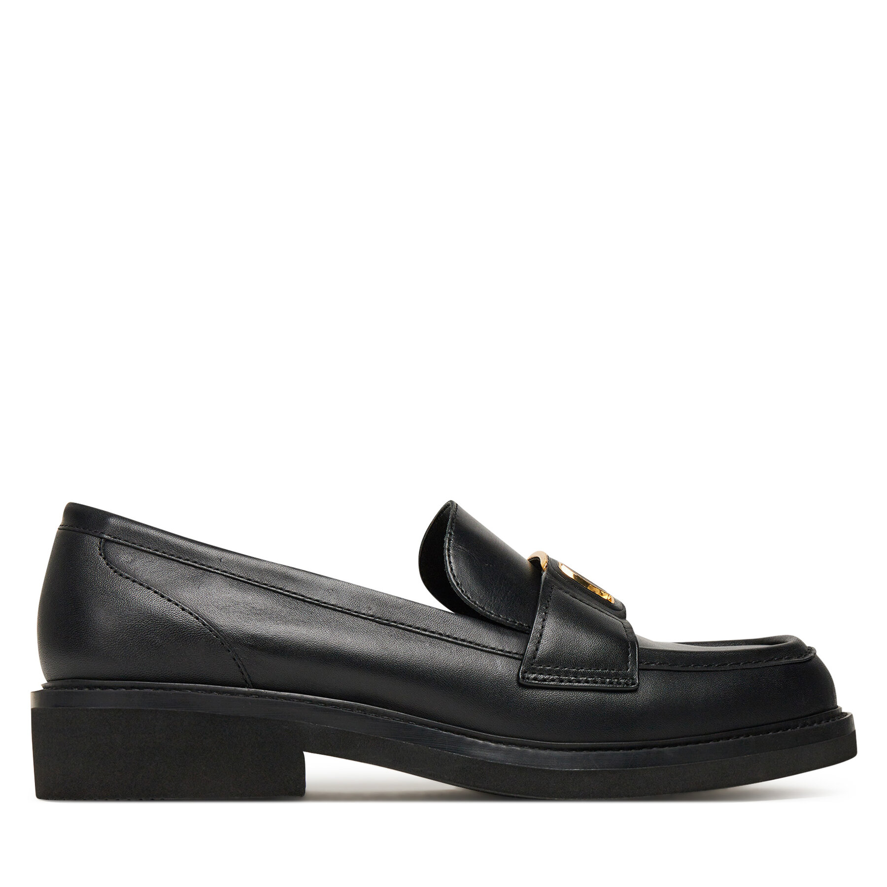 Guess Loafersy FLPSHU LEA14 Czarny