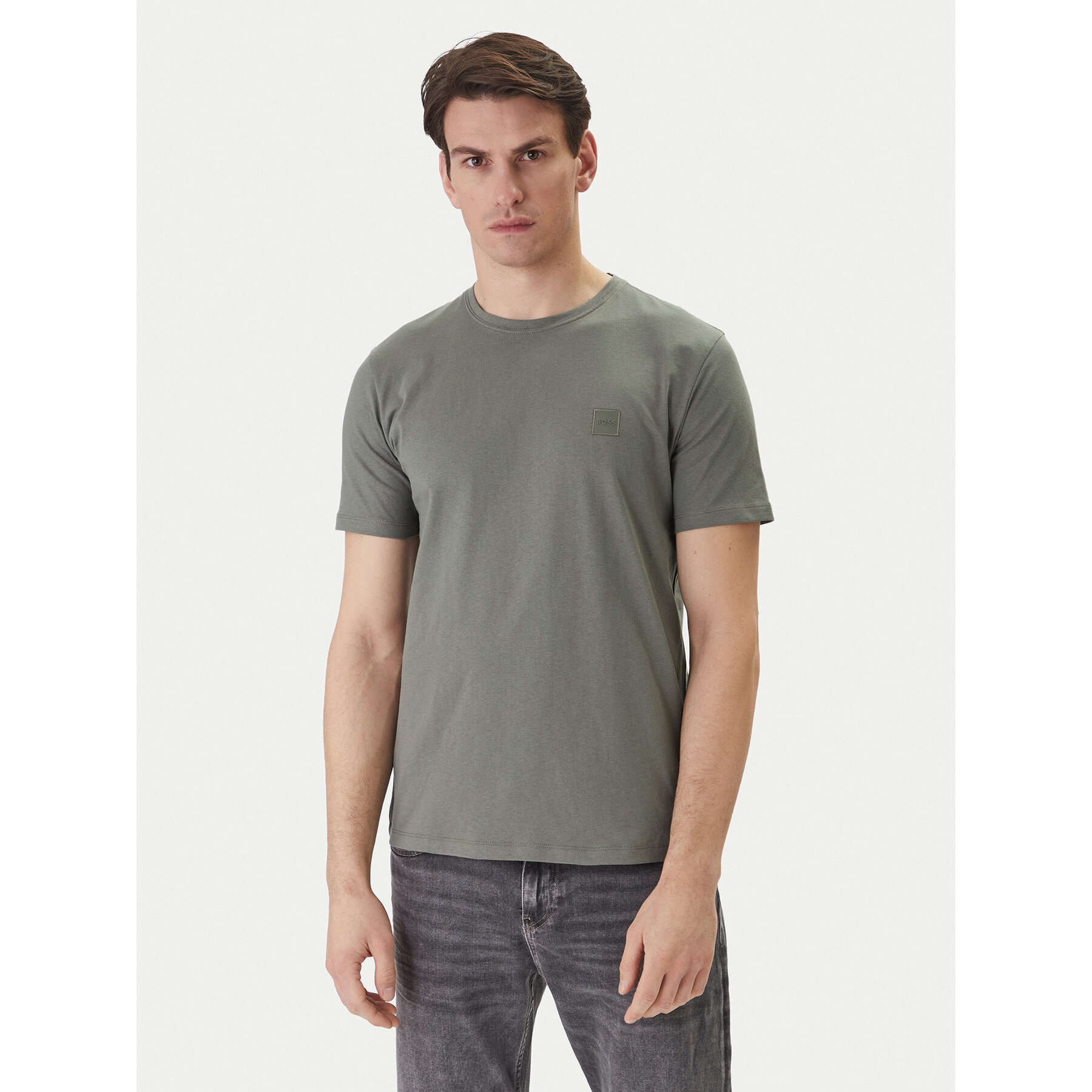 BOSS T-Shirt Tales 50508584 Szary Regular Fit