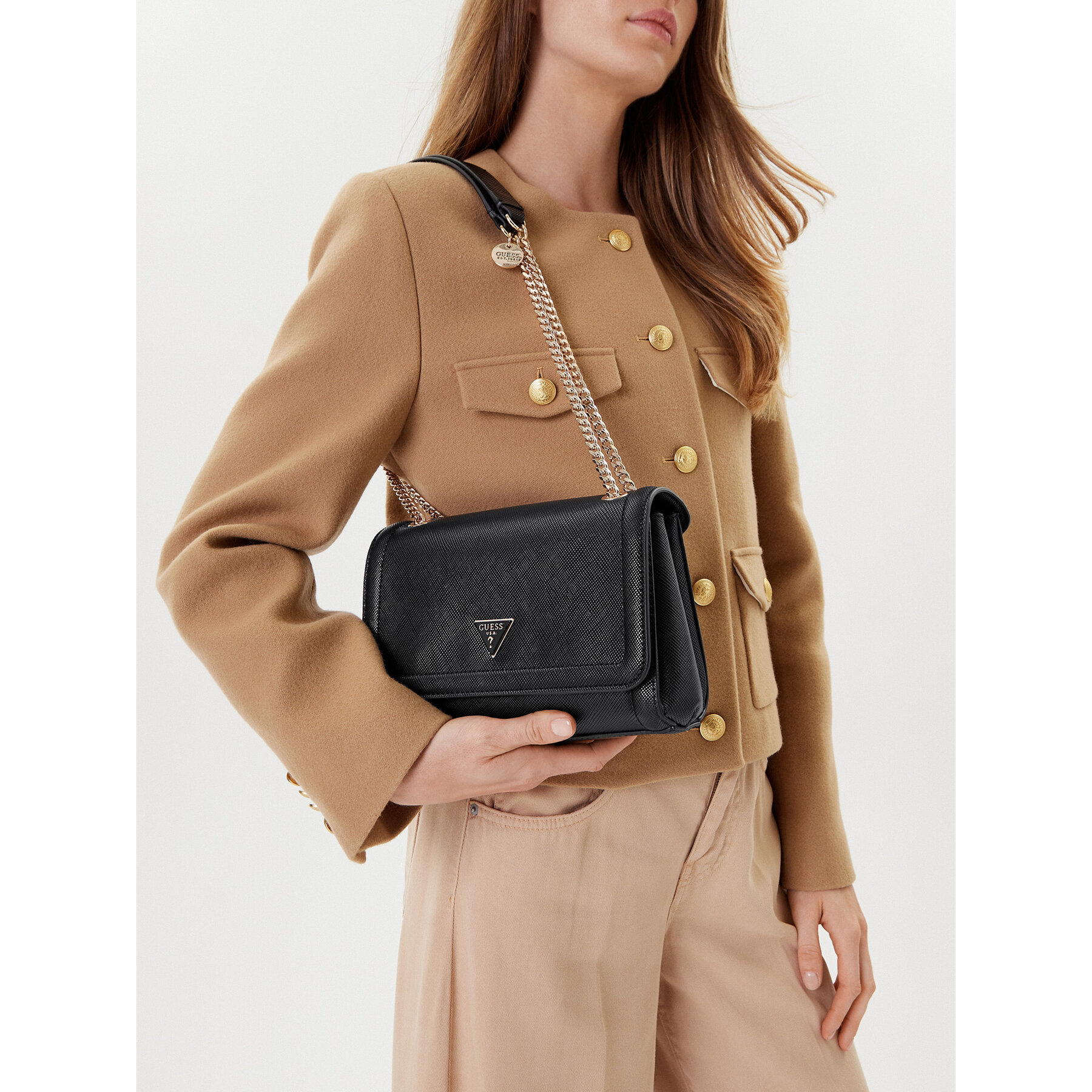 Guess Torebka Noelle II HWZG96 72210 Czarny