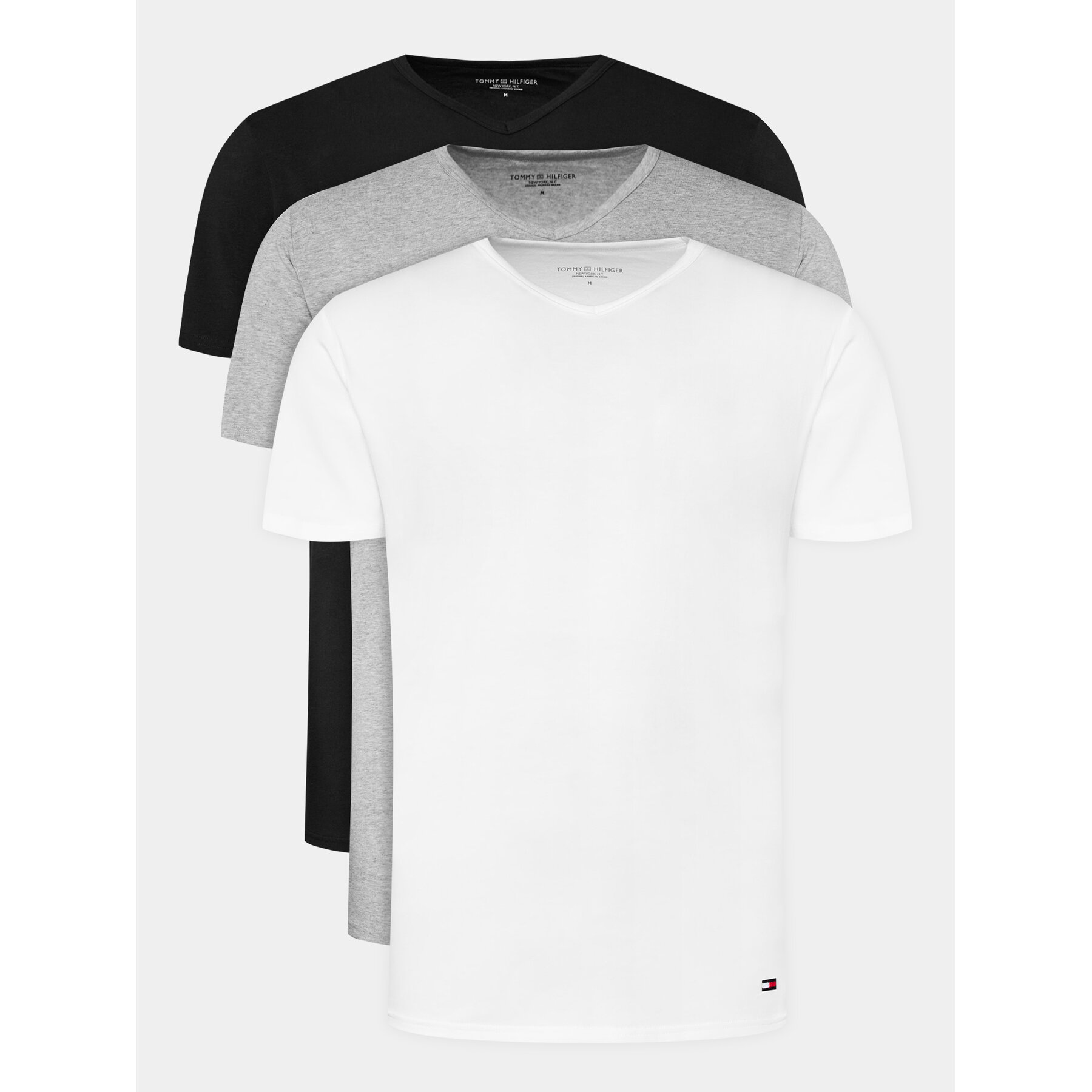 Tommy Hilfiger Komplet t-shirtów UM0UM03137 Kolorowy Regular Fit