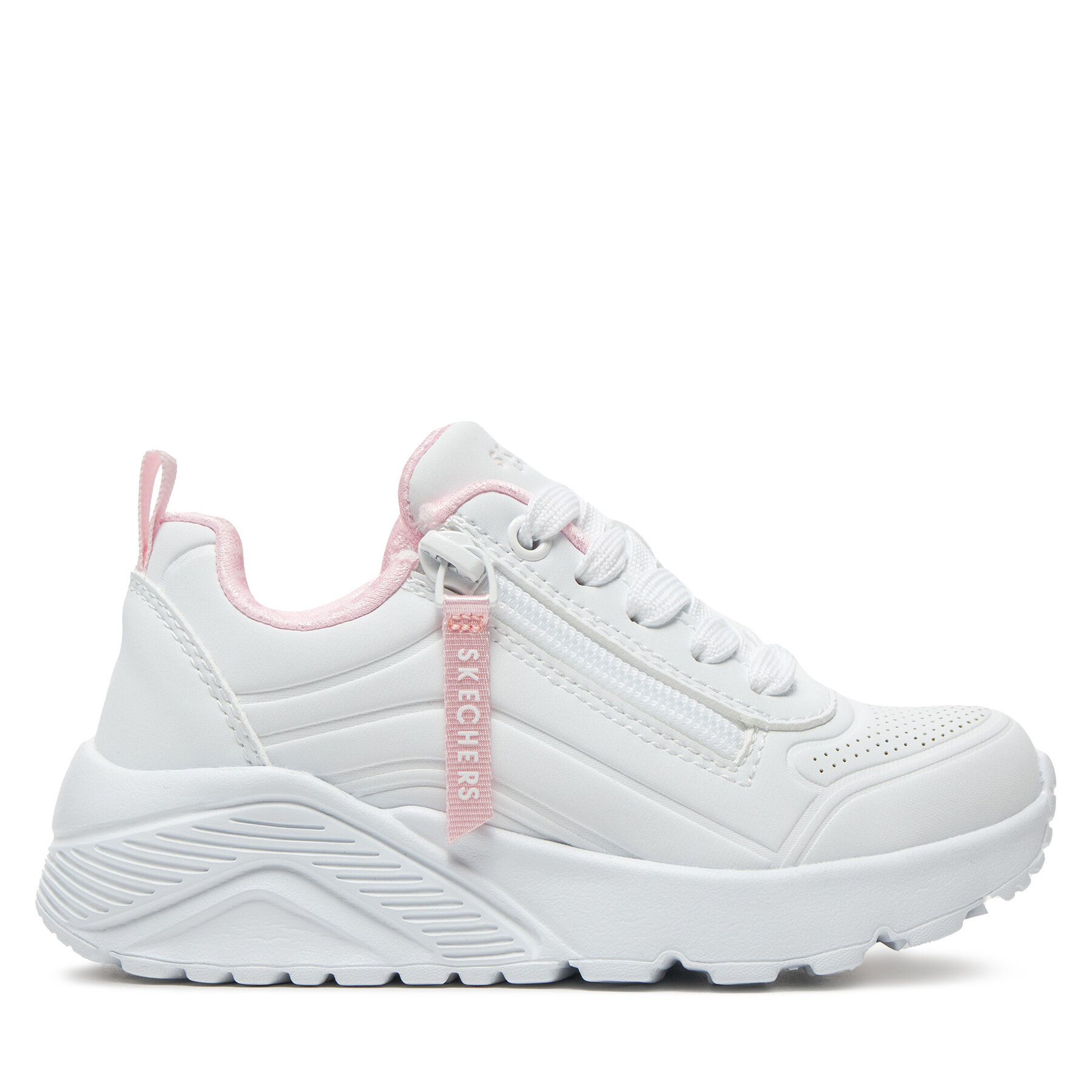 Skechers Sneakersy Uno Lite 310387L Biały