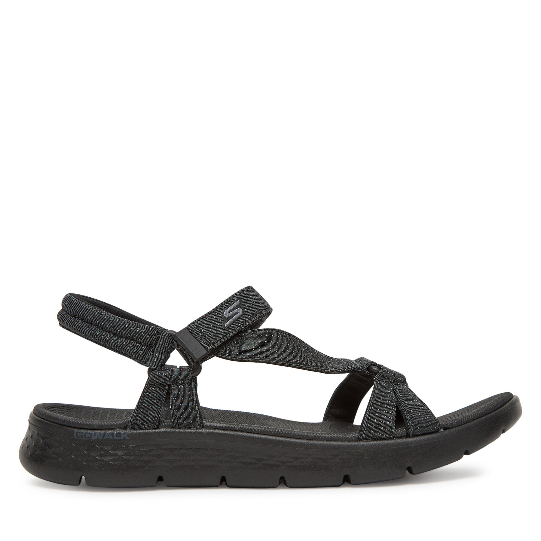 Skechers Sandały Go Walk Flex Sandal-Sublime 141451/BBK Czarny