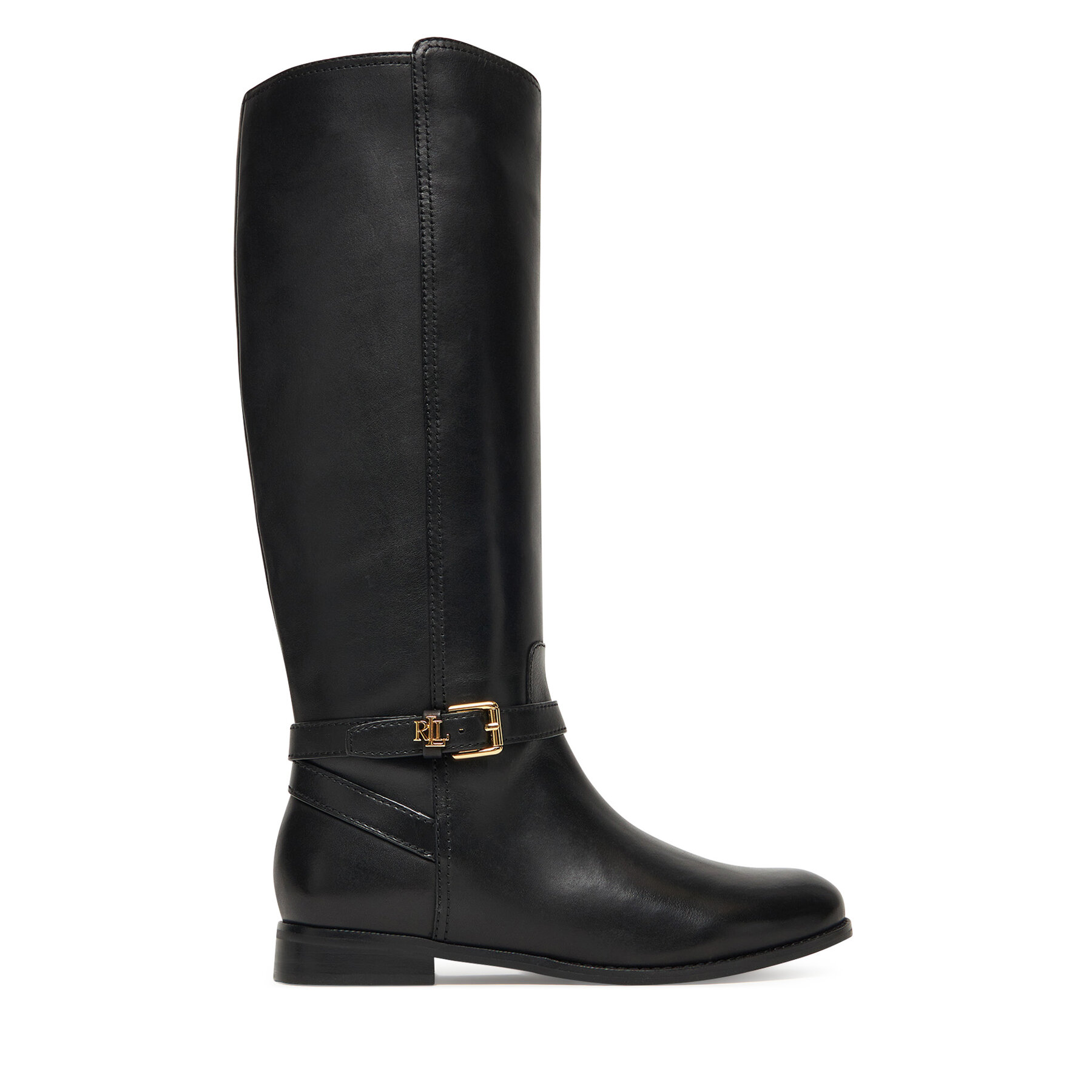 LAUREN RALPH LAUREN Oficerki Brooke Tll 2 Bo Tal 802967769001 Czarny