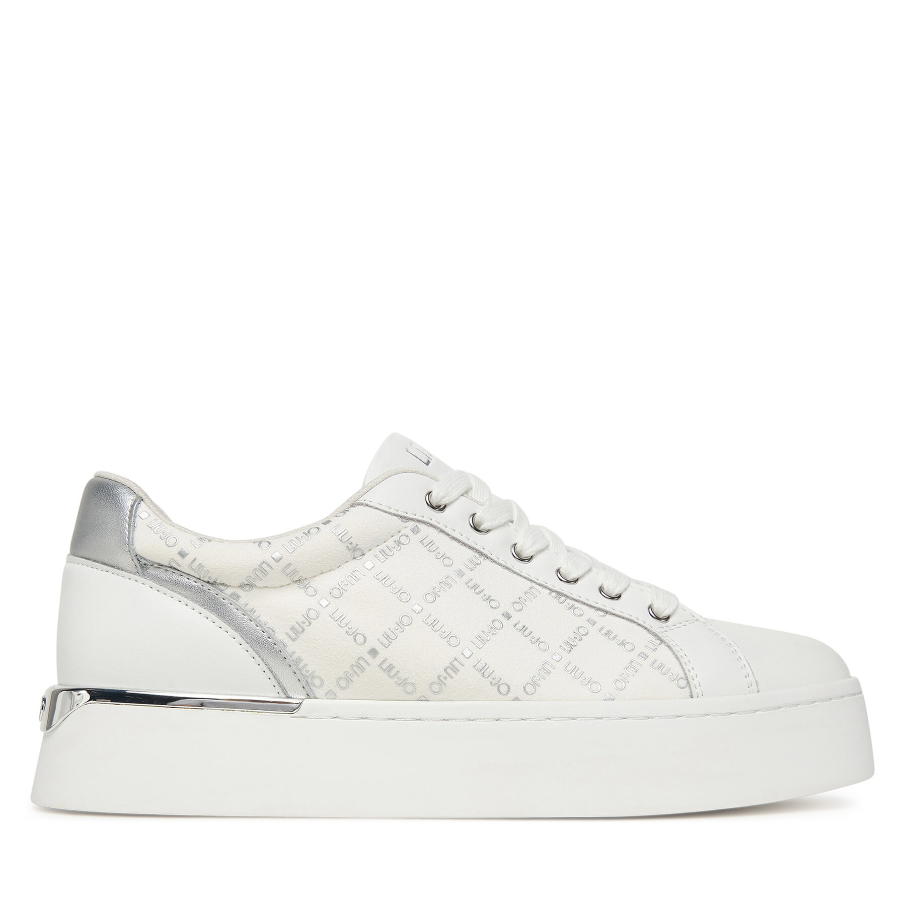 Liu Jo Sneakersy Pretty 06 BF5041 PX550 Biały