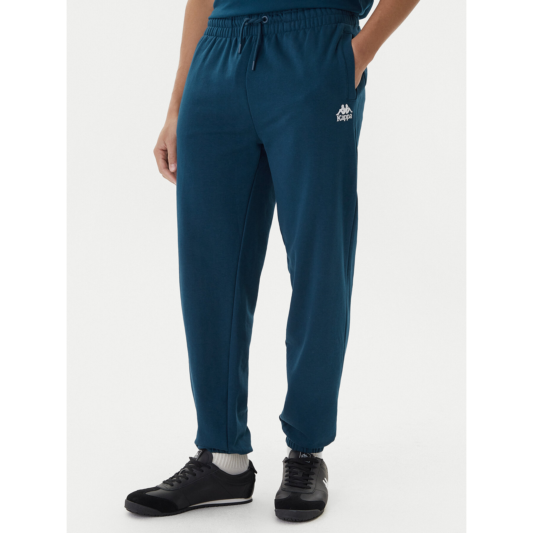 Kappa Spodnie dresowe Gothenburg 331U7EW Granatowy Regular Fit