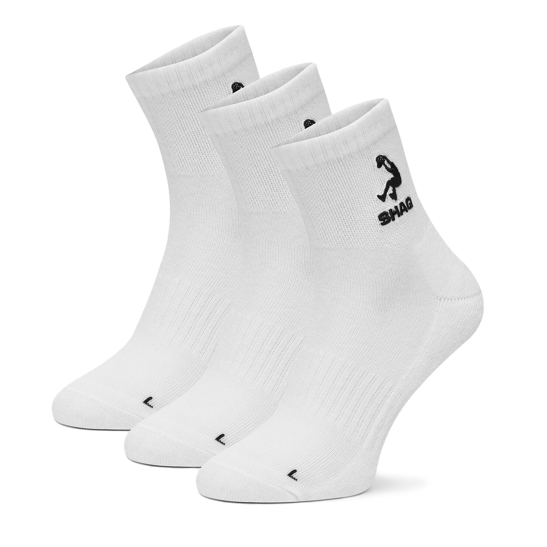 Shaq Skarpety krótkie AS_SHQ_H_001Z_SS25 (3-PACK) Biały