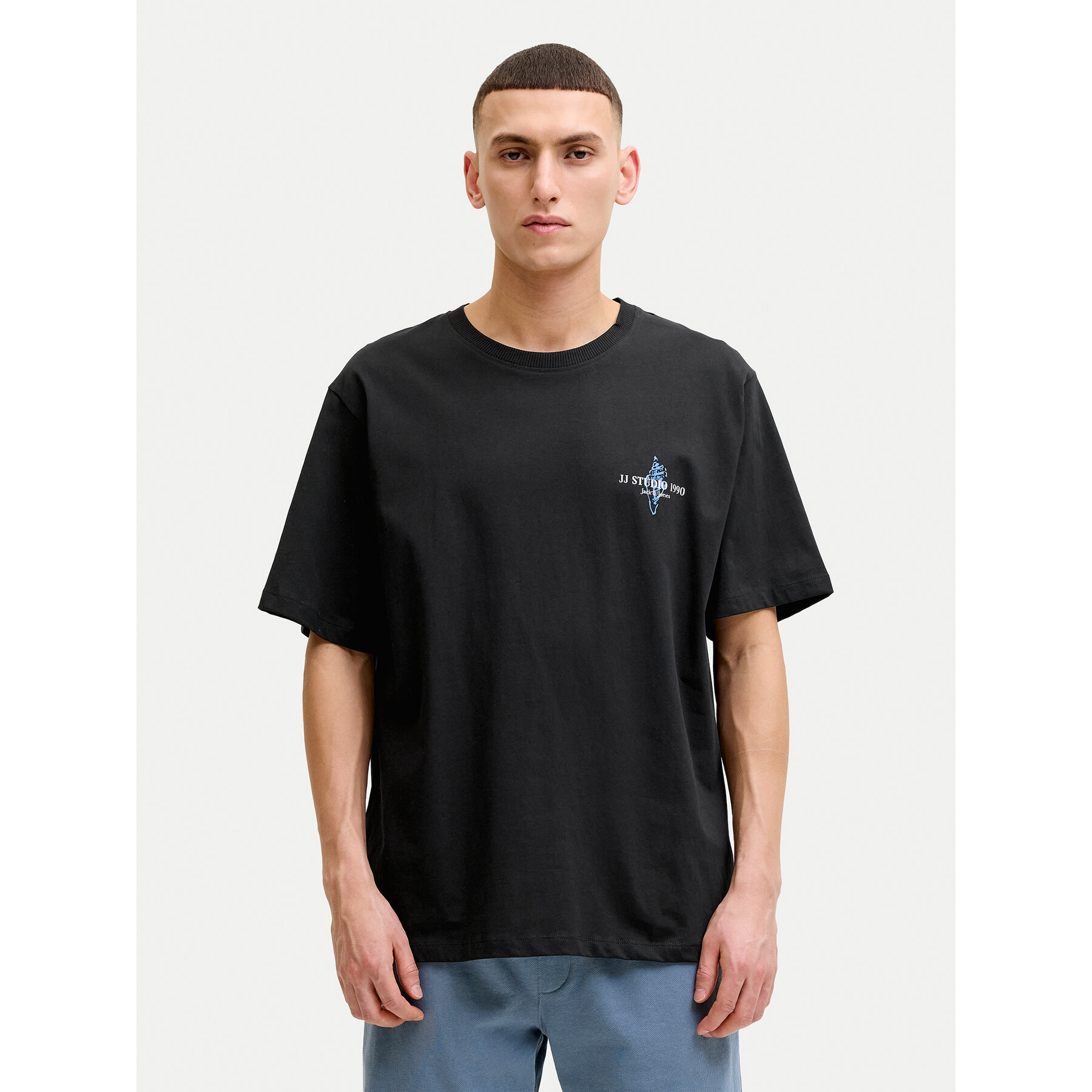 Jack & Jones T-Shirt Corals Tee 12288345 Czarny Regular Fit