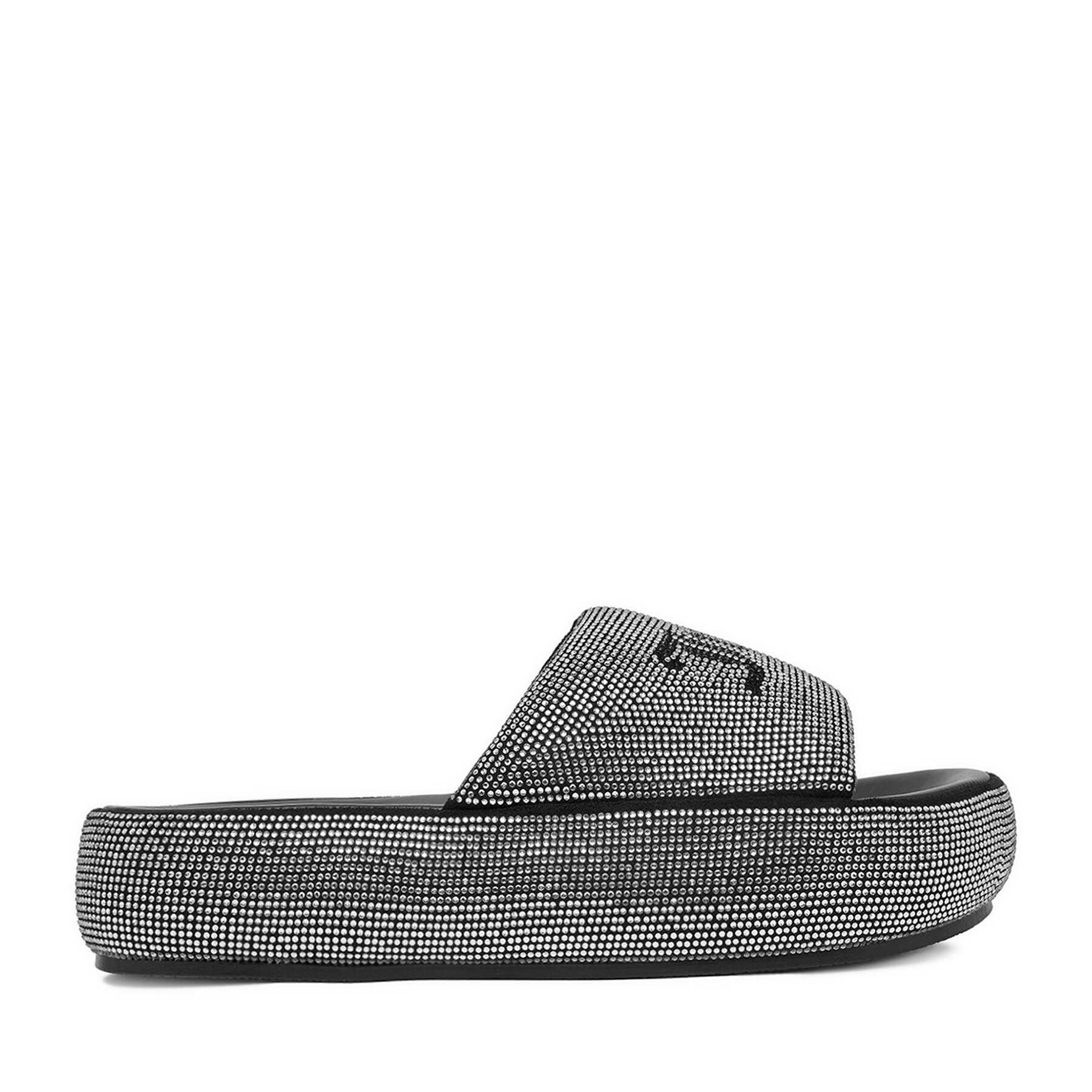 Juicy Couture Klapki CEO-WSS21515-04 Czarny