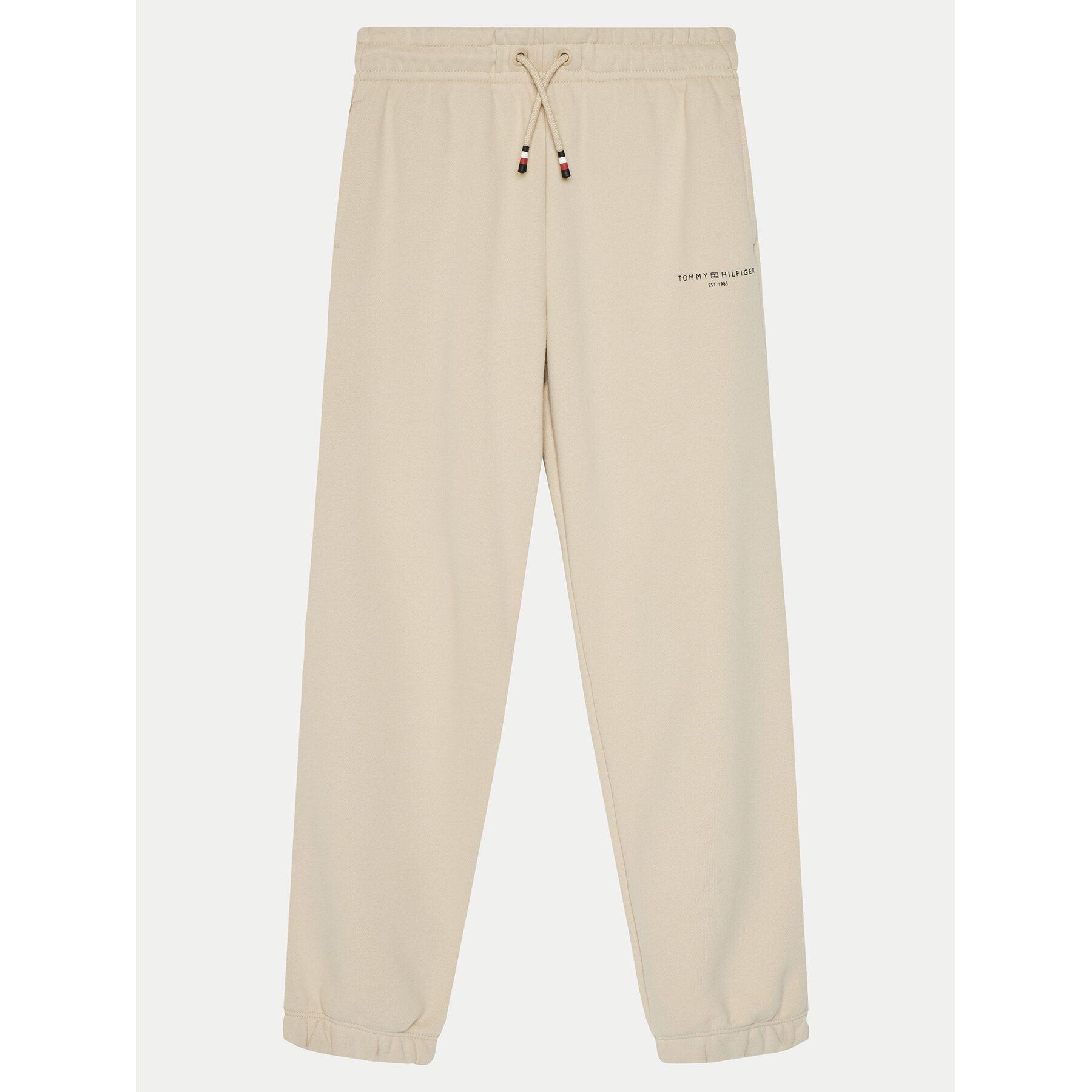 Tommy Hilfiger Spodnie dresowe KS0KS00596 Beżowy Regular Fit