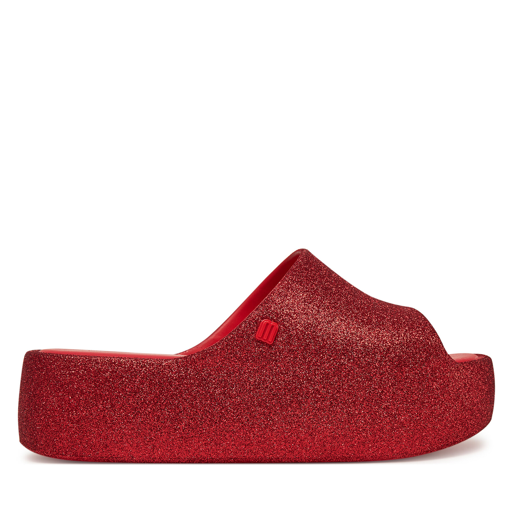 Melissa Klapki Free Platform Slide 36126 Czerwony