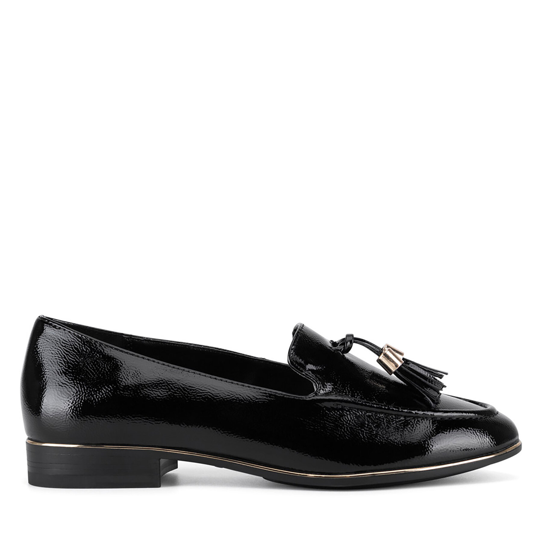 Clara Barson Loafersy CD24055-1 Czarny