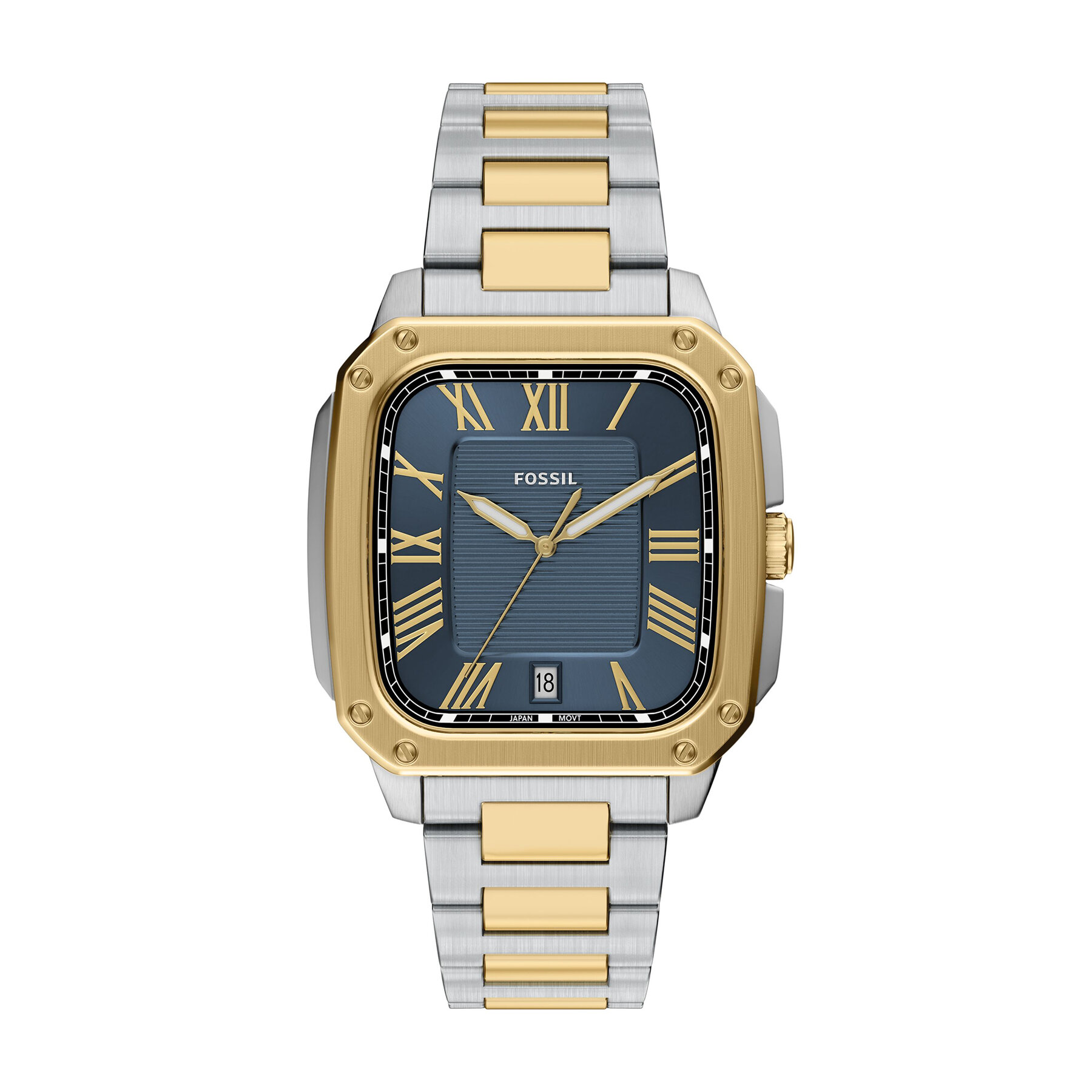 Fossil Zegarek Crosby FS6161 Złoty