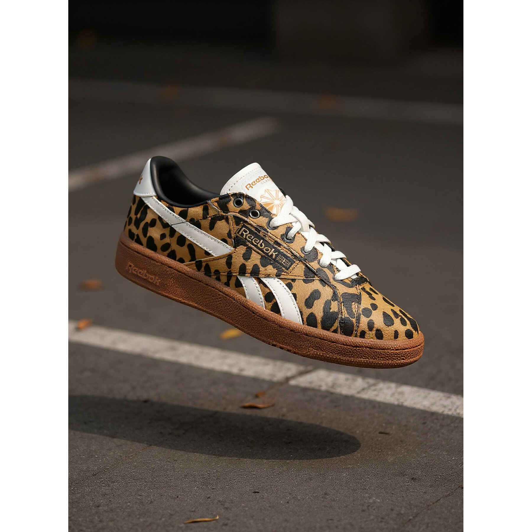 Reebok Sneakersy EO-CLUB C GROUNDS UK 100229527 Brązowy