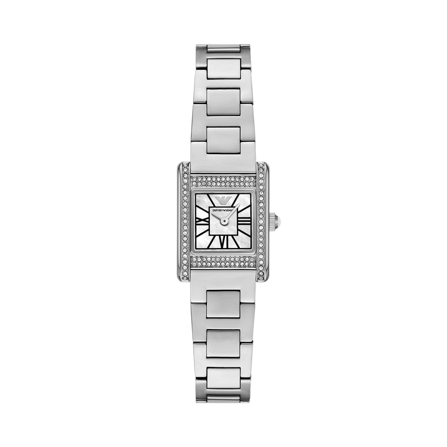 Emporio Armani Zegarek Mini Genni AR11662 Srebrny