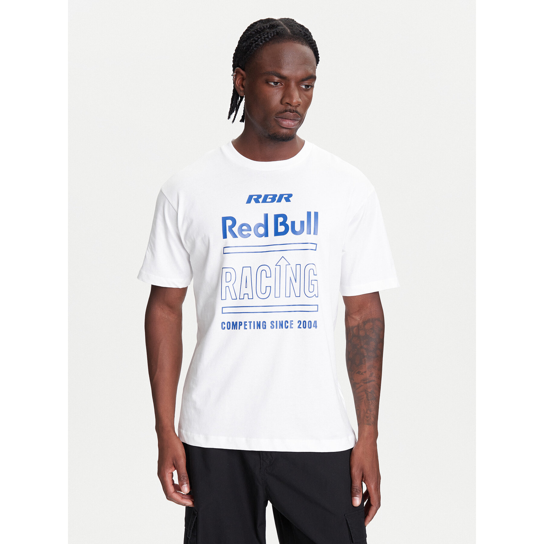 Pepe Jeans T-Shirt Red Bull Racing History RM500020 Biały Regular Fit