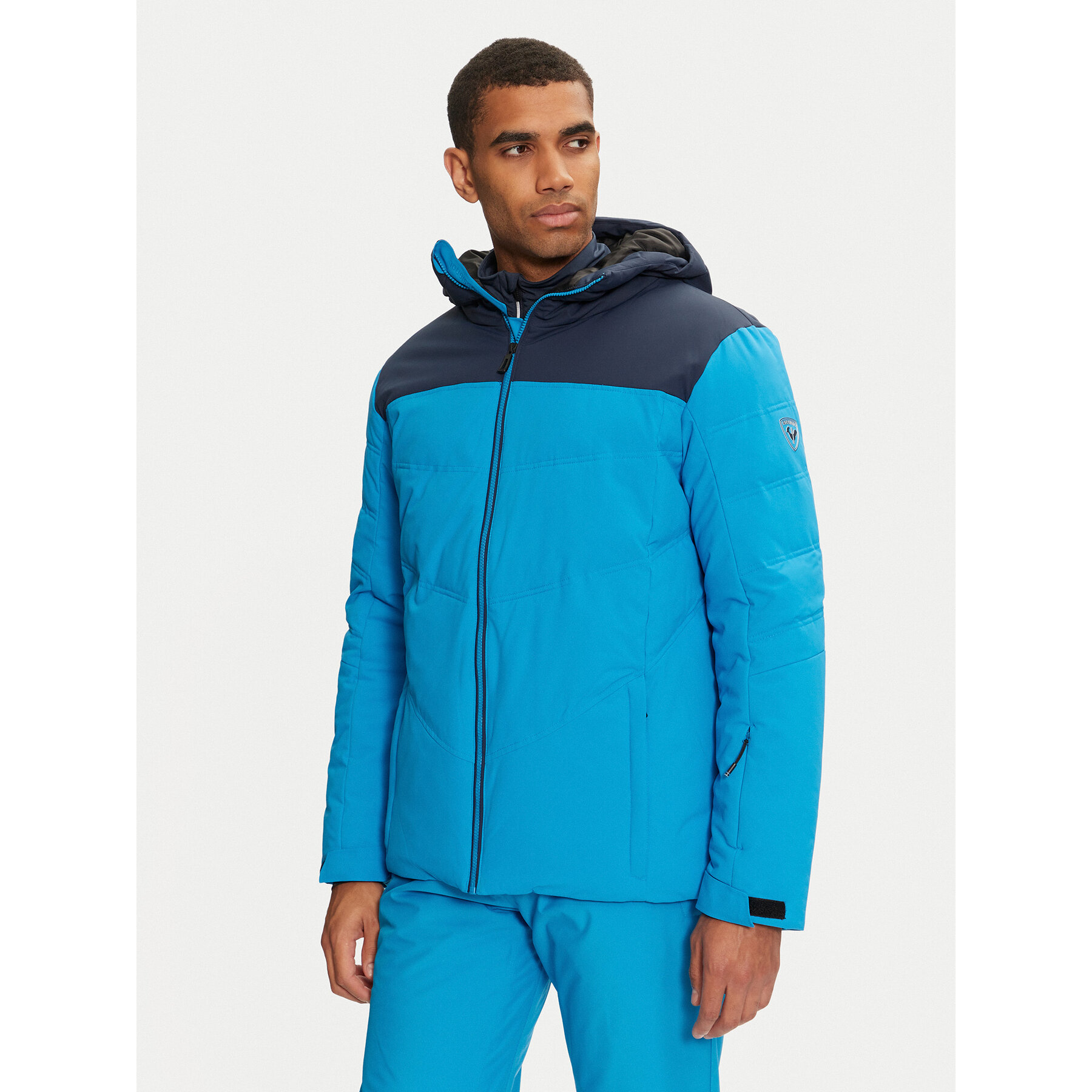 Rossignol Kurtka narciarska RLMMJ05 Niebieski Regular Fit