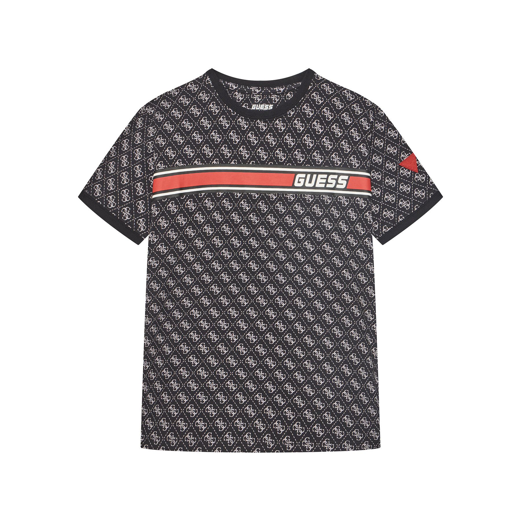 Guess T-Shirt L4YI47 J1314 Czarny Regular Fit