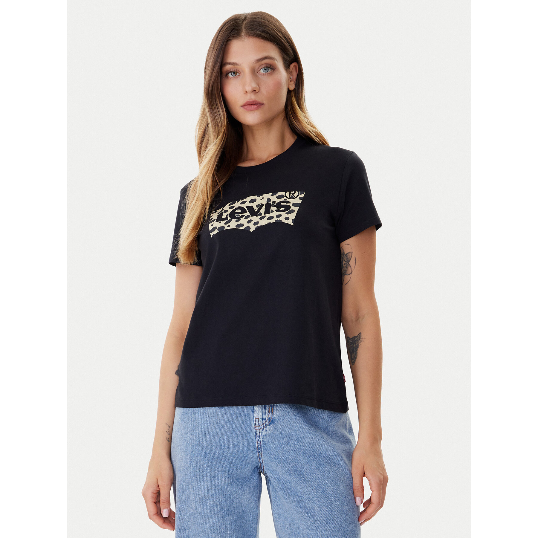 Levi's® T-Shirt The Perfect 17369-2437 Czarny Standard Fit