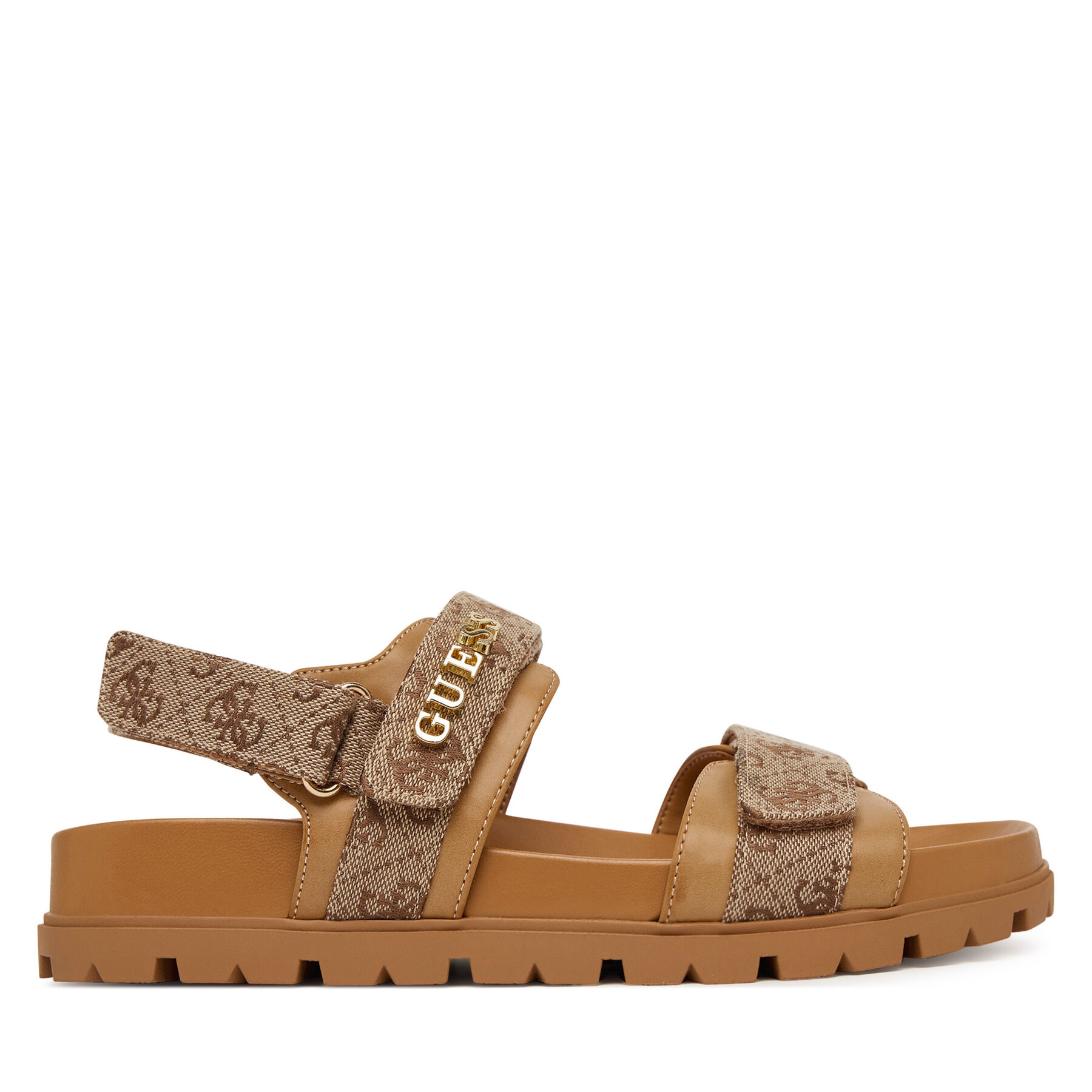 Guess Sandały FLPZY2 FAL03 Brązowy
