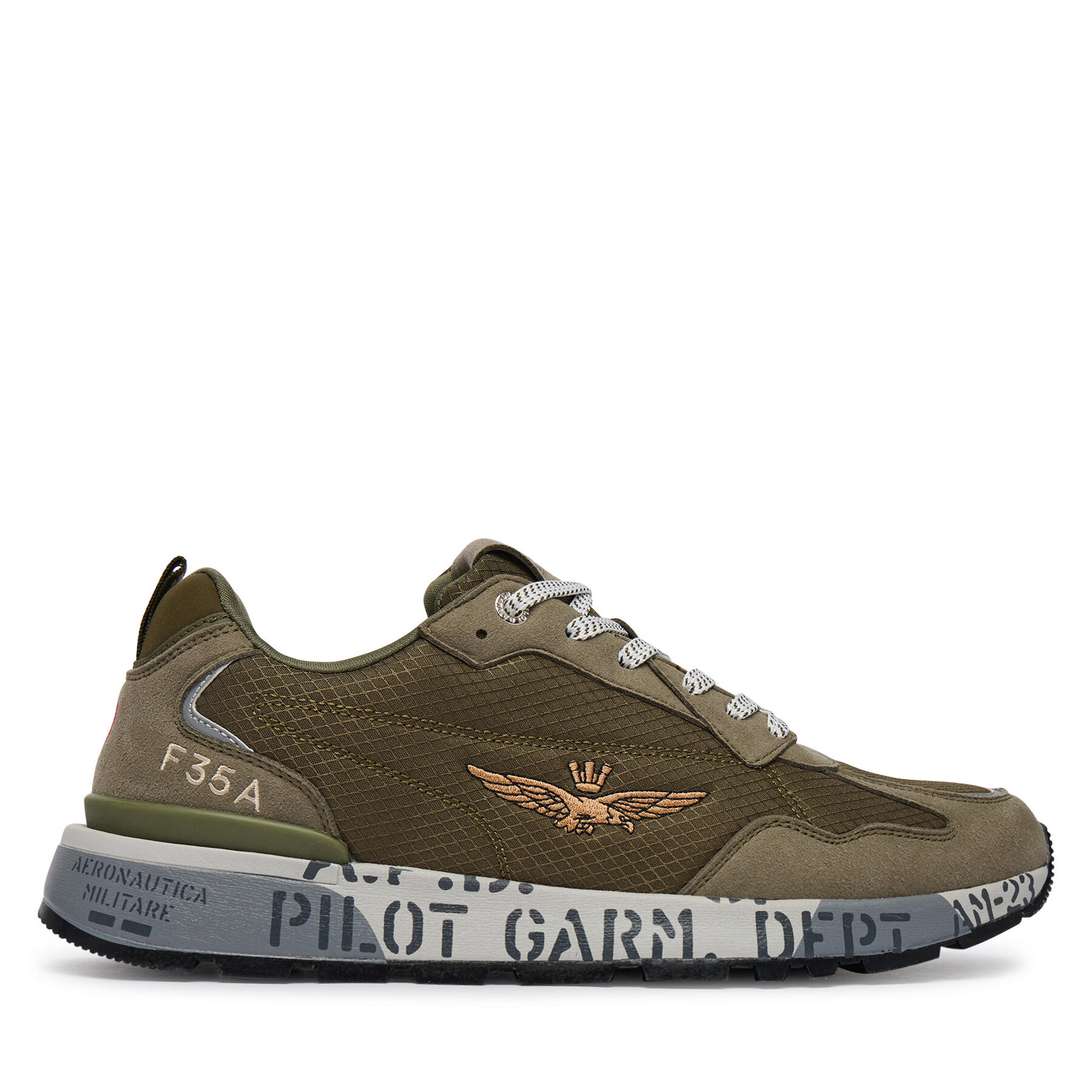 Aeronautica Militare Sneakersy 261SC0276UCT04327 Zielony