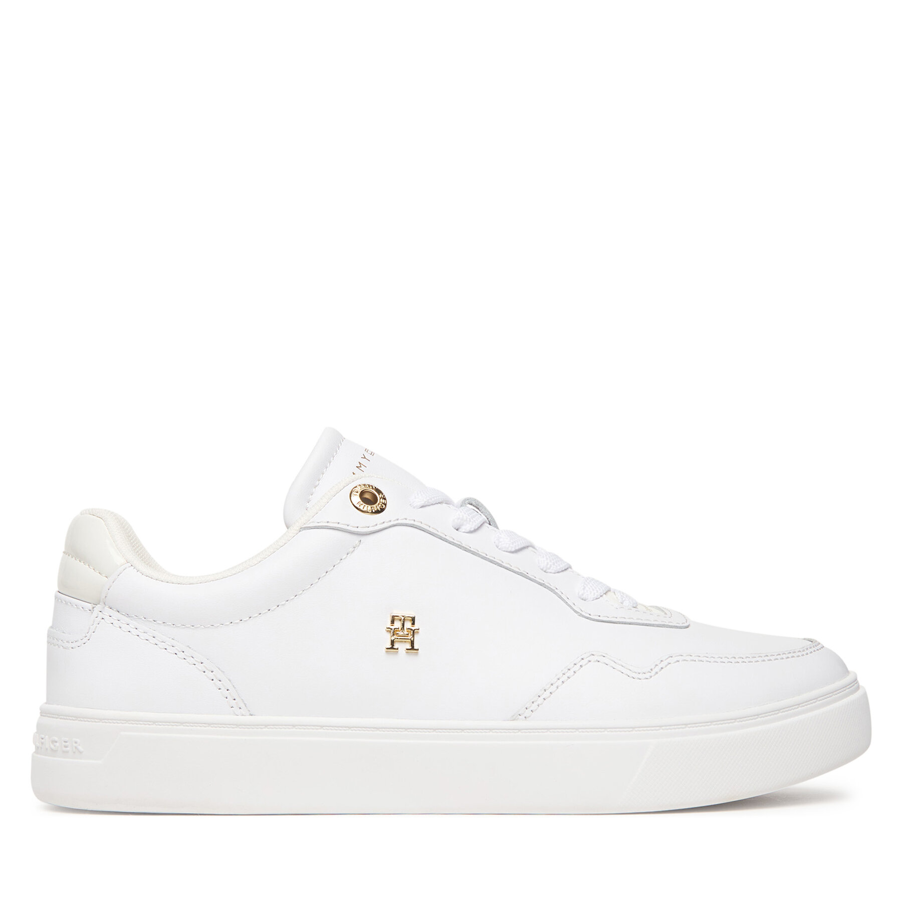 Tommy Hilfiger Sneakersy Casual Cupsole Sneaker FW0FW09022 Biały