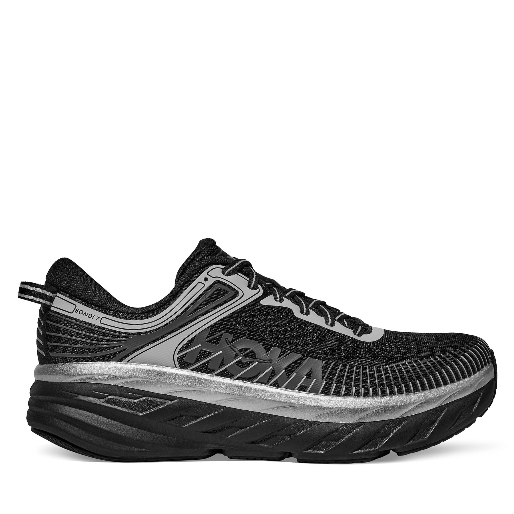 Hoka Buty do biegania Bondi 7 1110518 Czarny