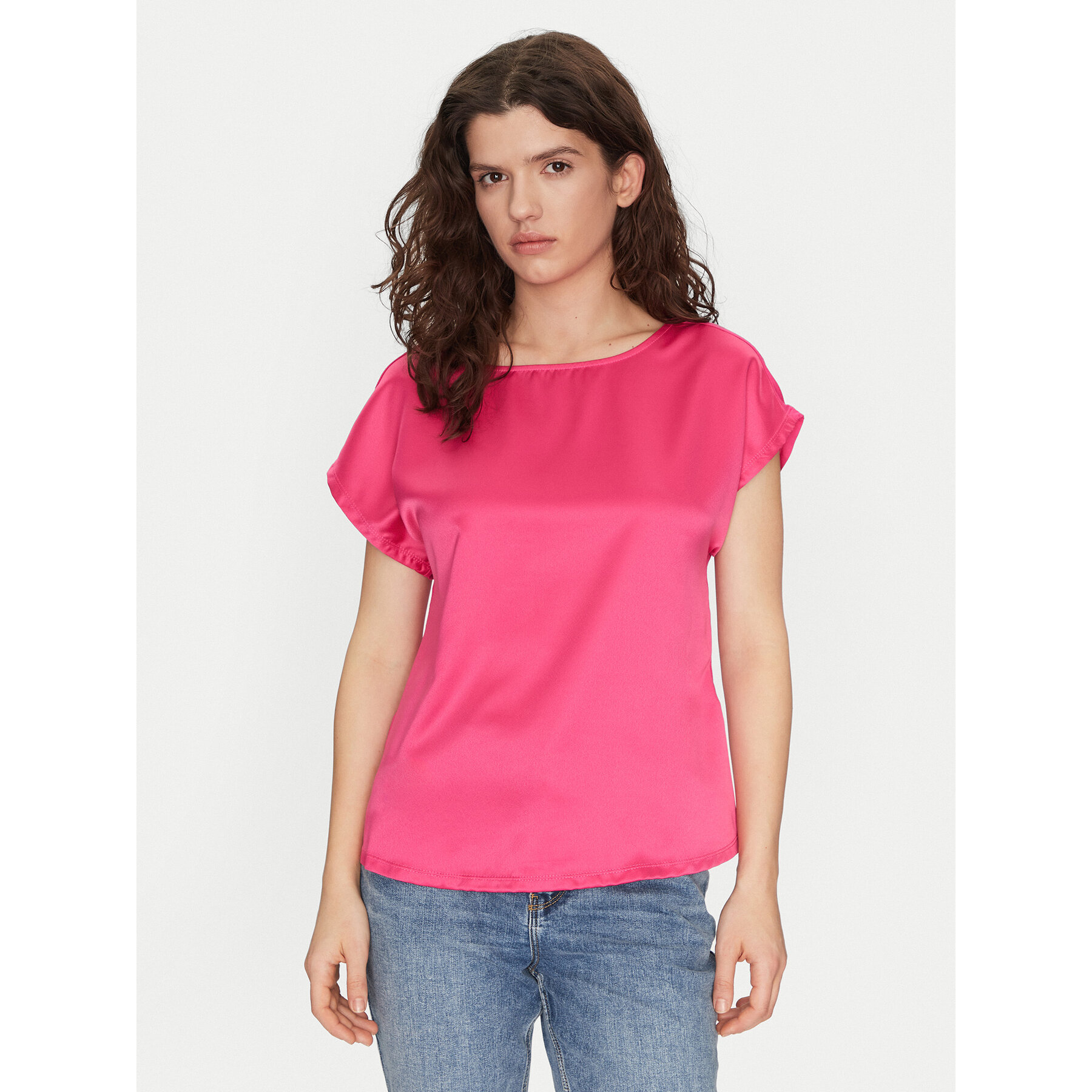 Vero Moda Bluzka Merle 10305151 Różowy Regular Fit