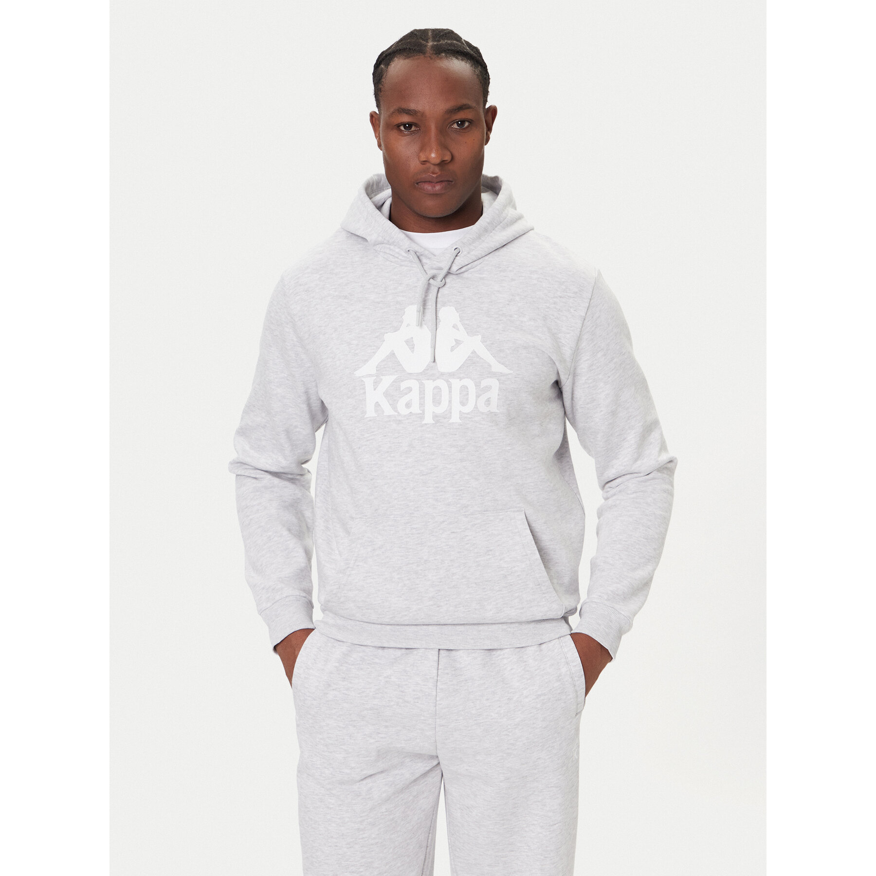 Kappa Bluza Malmo 3 341M43W Szary Regular Fit