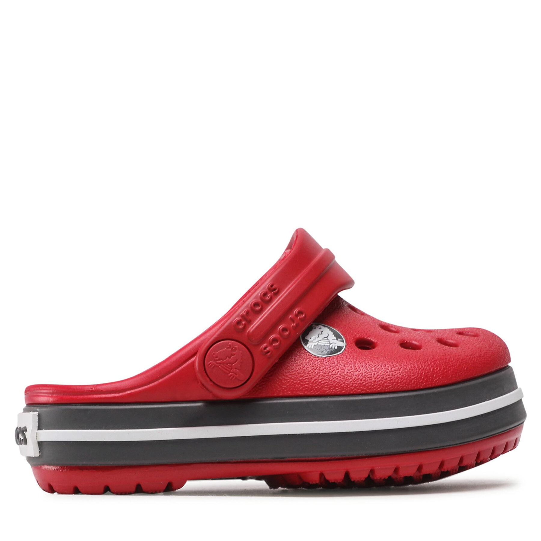 Crocs Klapki Crocband Clog T 207005 Czerwony
