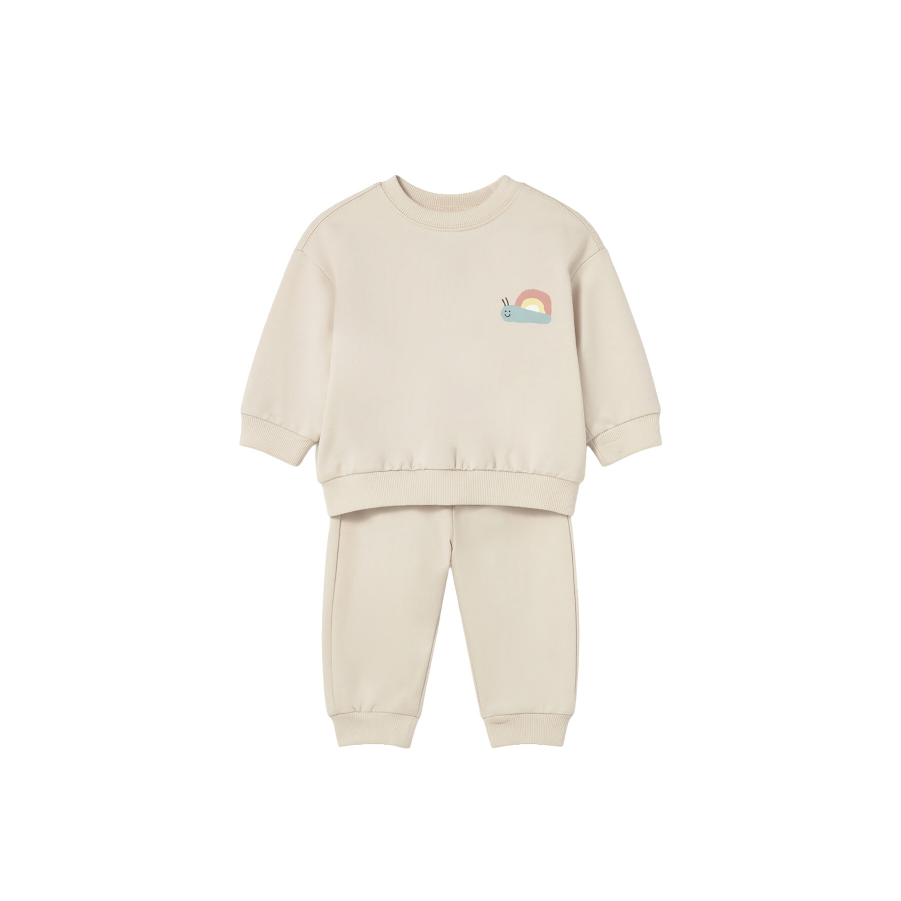 Mayoral Dres 1898 Beżowy Regular Fit