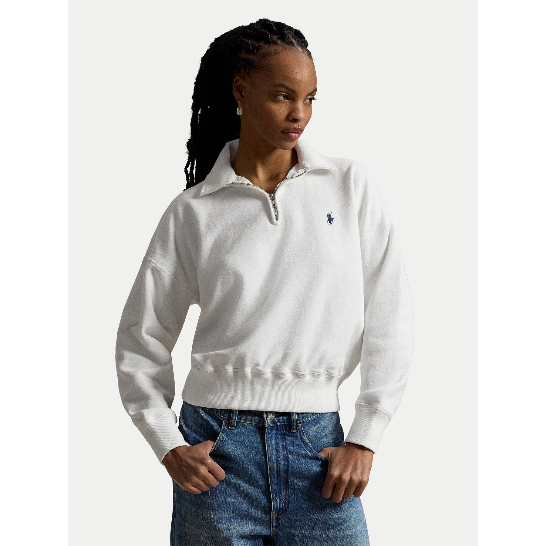 Polo Ralph Lauren Bluza 211B18685006 Biały Regular Fit