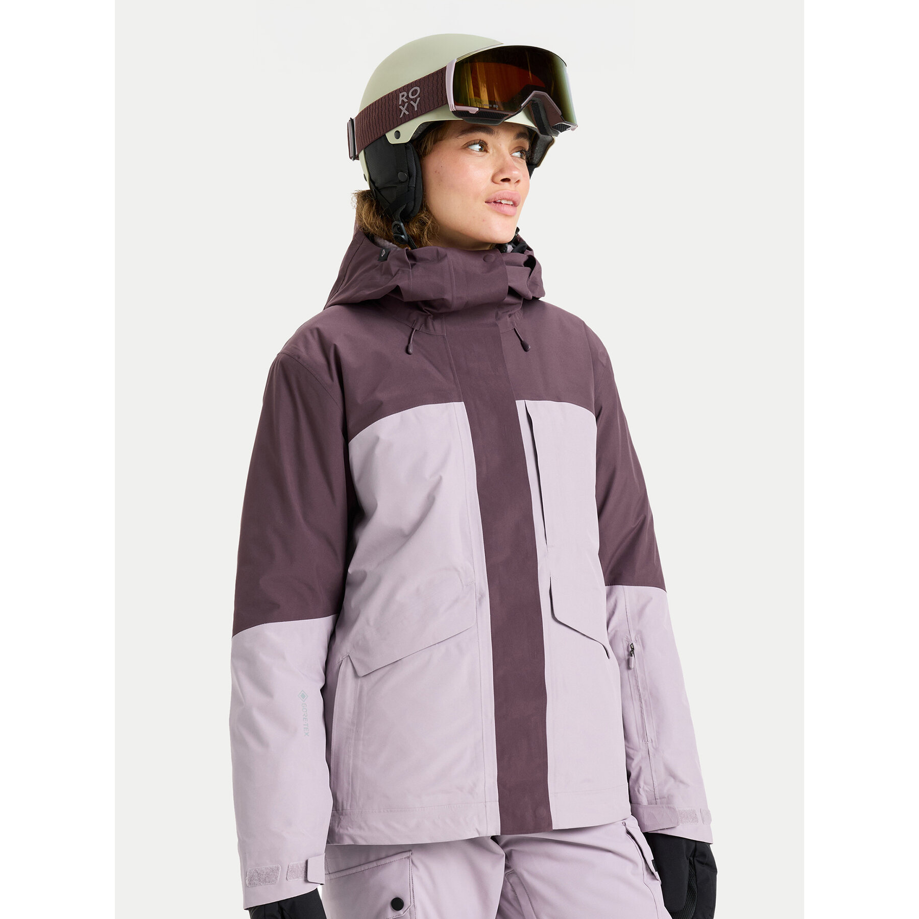 Roxy Kurtka narciarska Gore-Tex Stormday ERJTJ03507 Fioletowy Tailored Fit