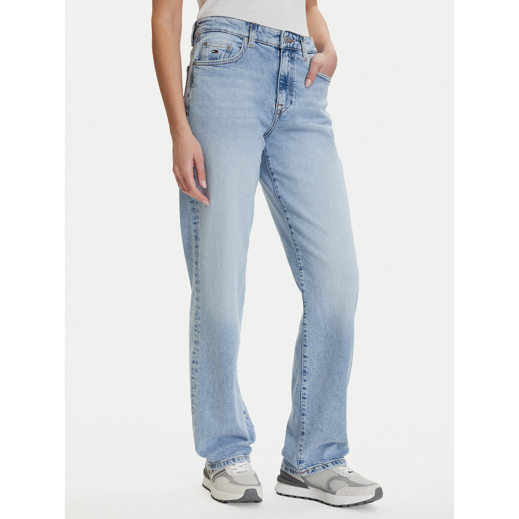 Tommy Jeans Jeansy DW0DW22987 Niebieski Regular Fit