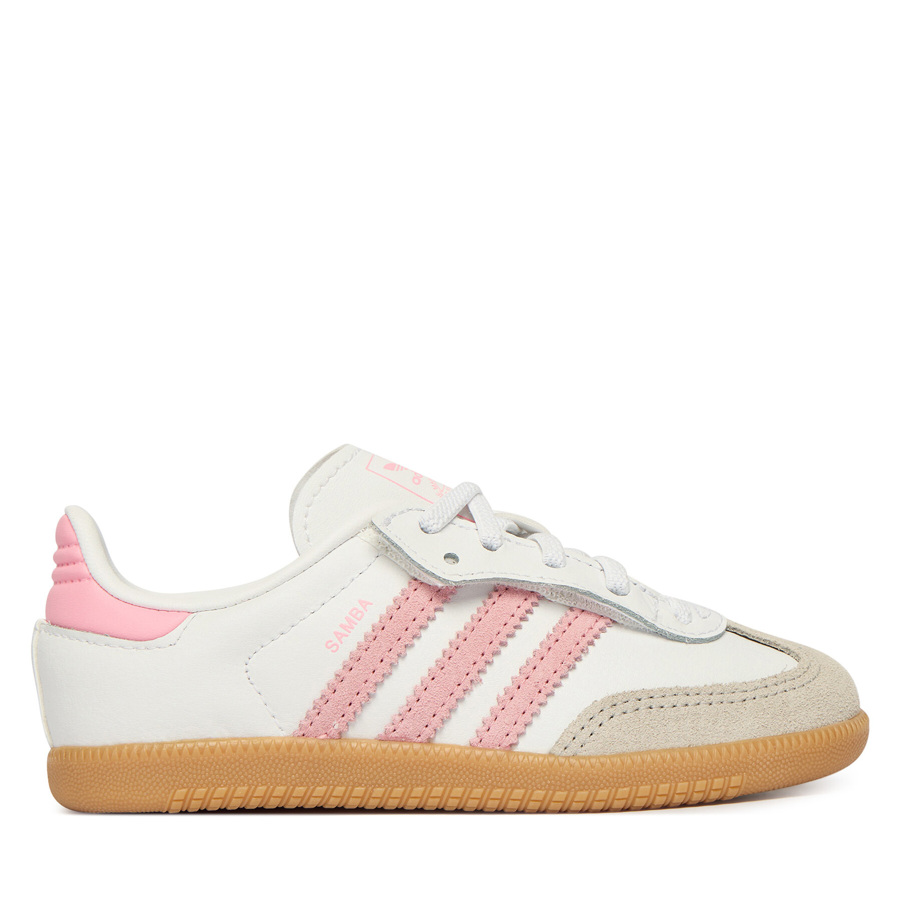 adidas Sneakersy Samba Og Comfort Closure Elastic Lace JQ2028 Biały