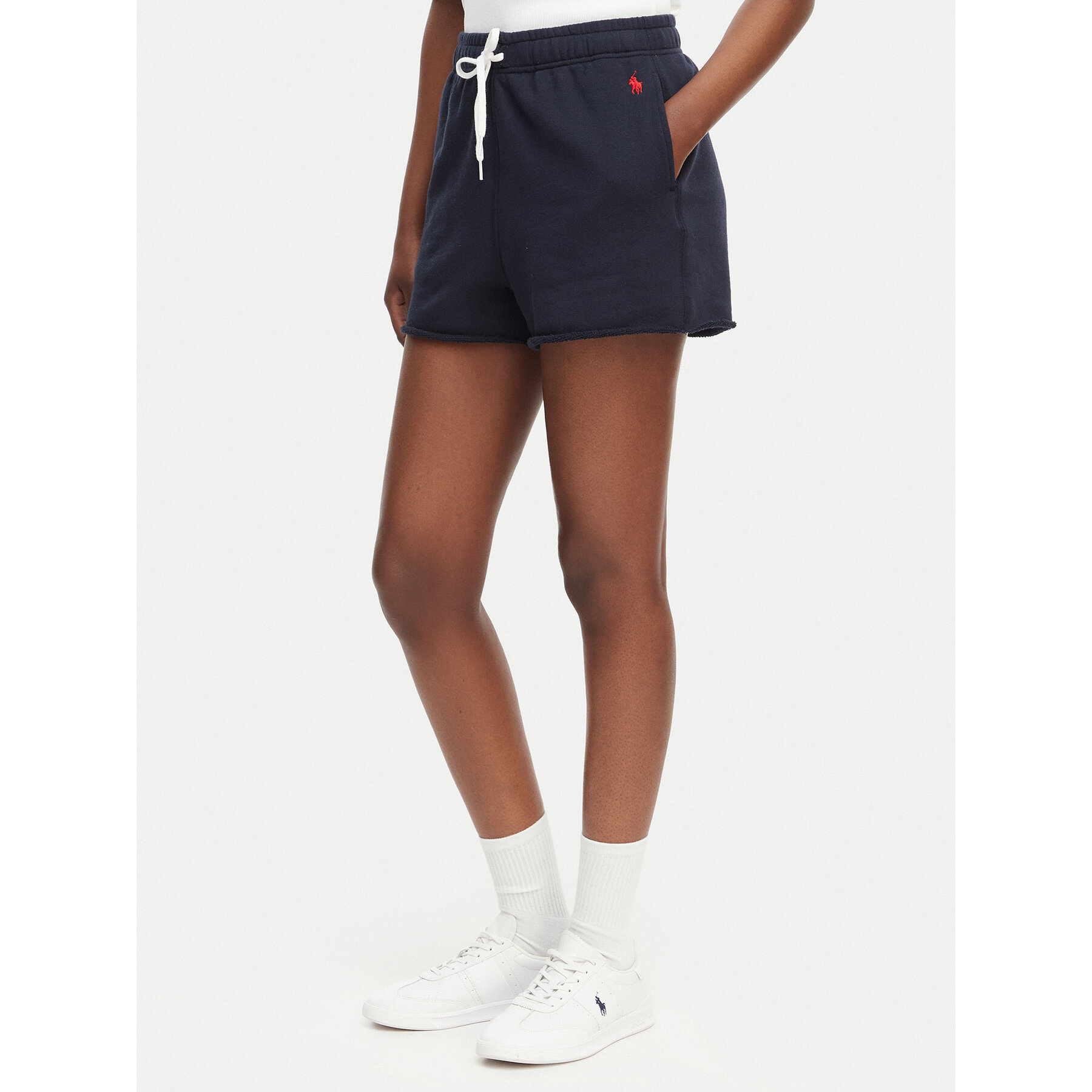 Polo Ralph Lauren Szorty sportowe 211965103004 Granatowy Straight Fit