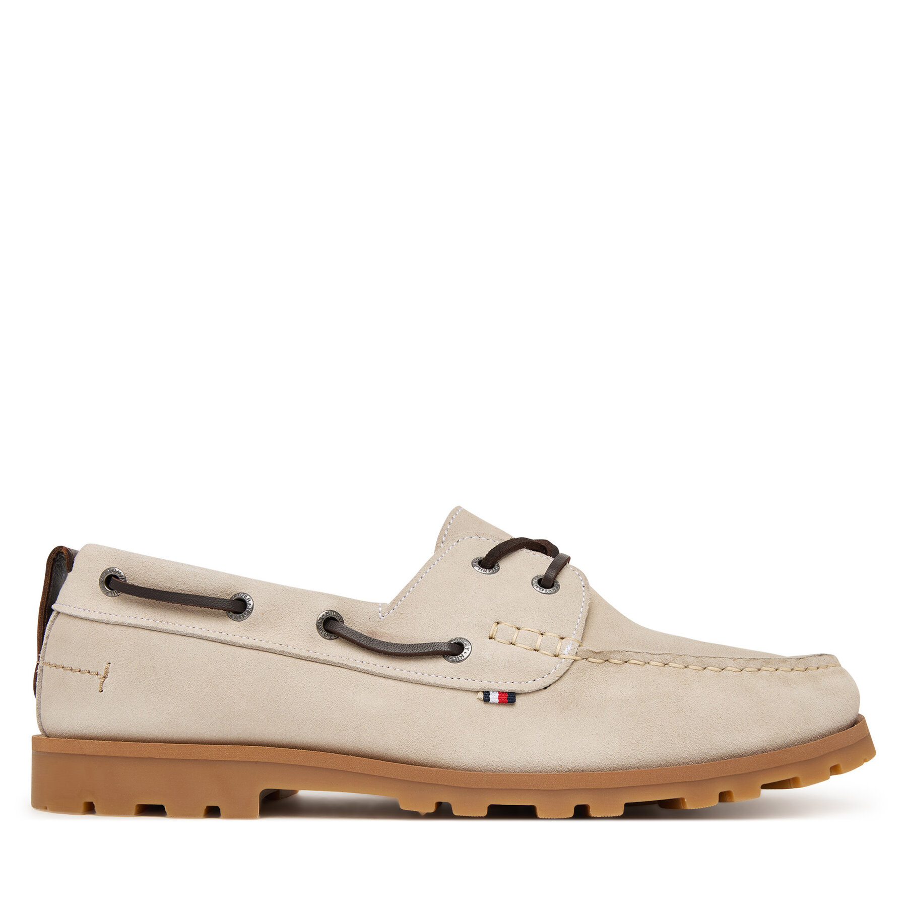 Tommy Hilfiger Mokasyny Light Sde FM0FM05747 Beżowy