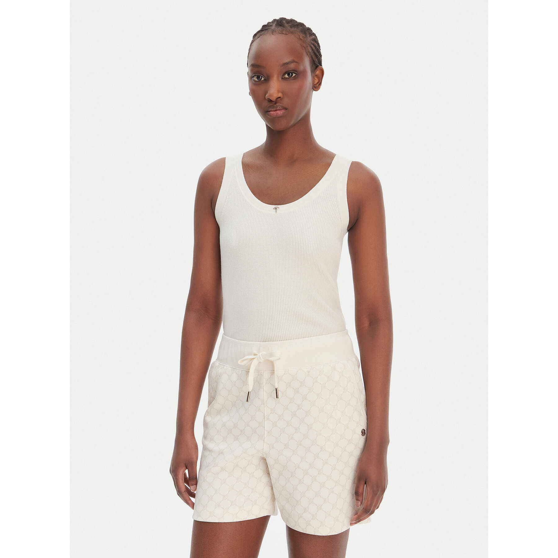 JOOP! Top Kespi 30102393 Écru Regular Fit