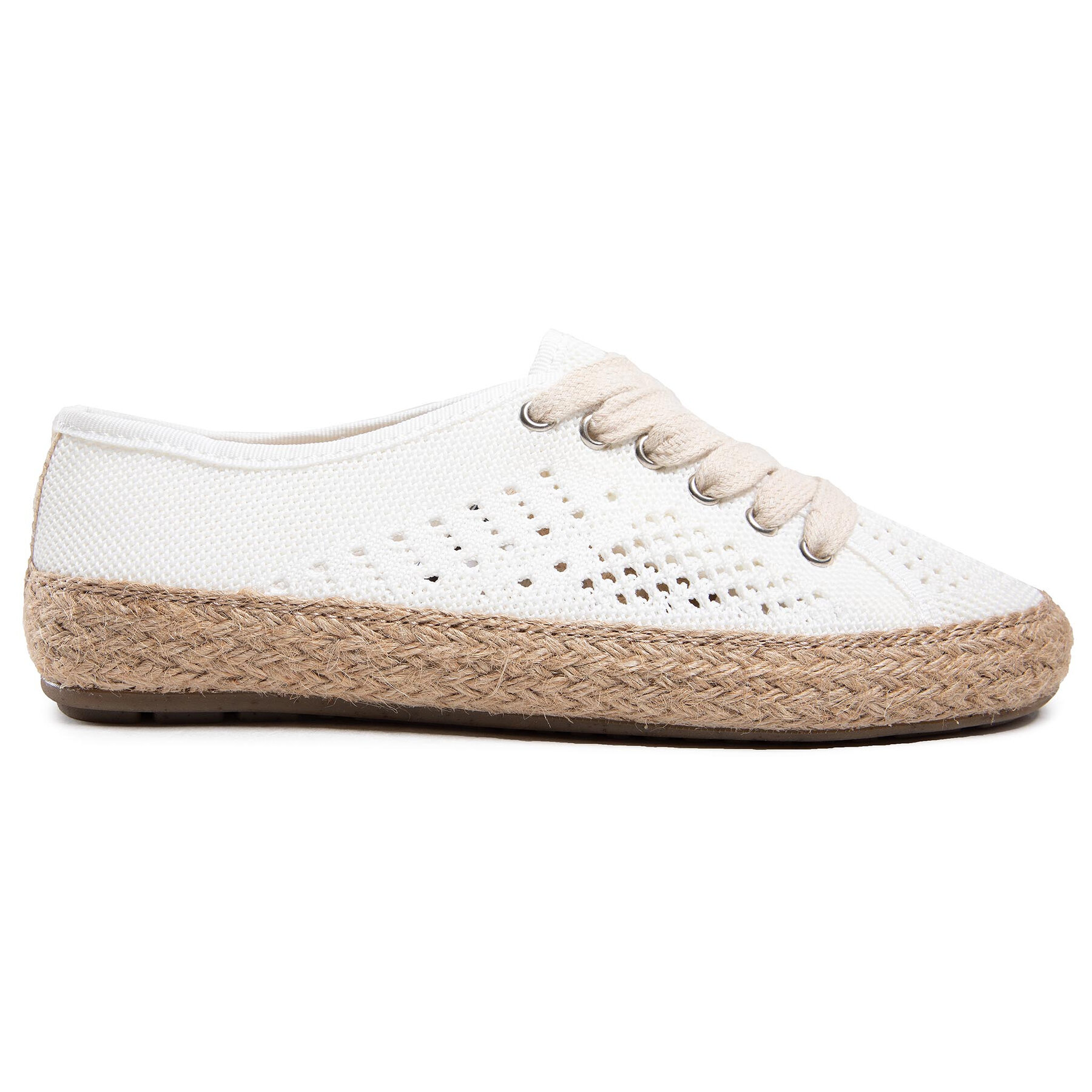 EMU Australia Espadryle Agonis Mac W12469 Biały