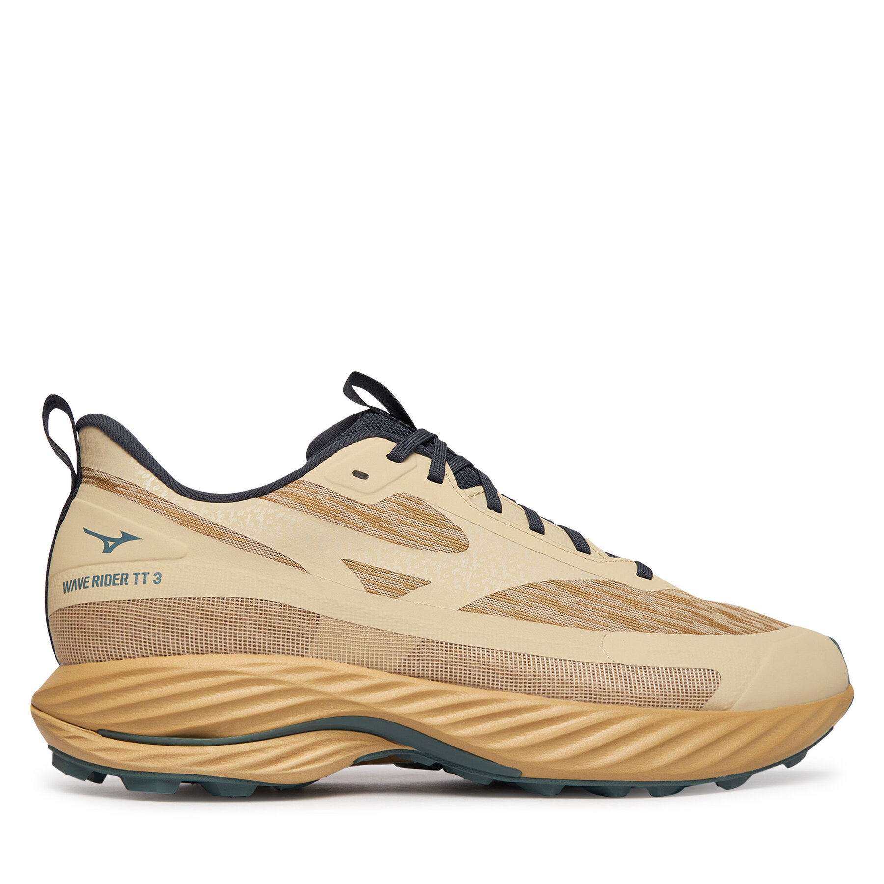 Mizuno Buty do biegania WAVE RIDER TT 3 J1GC2532 52 Beżowy