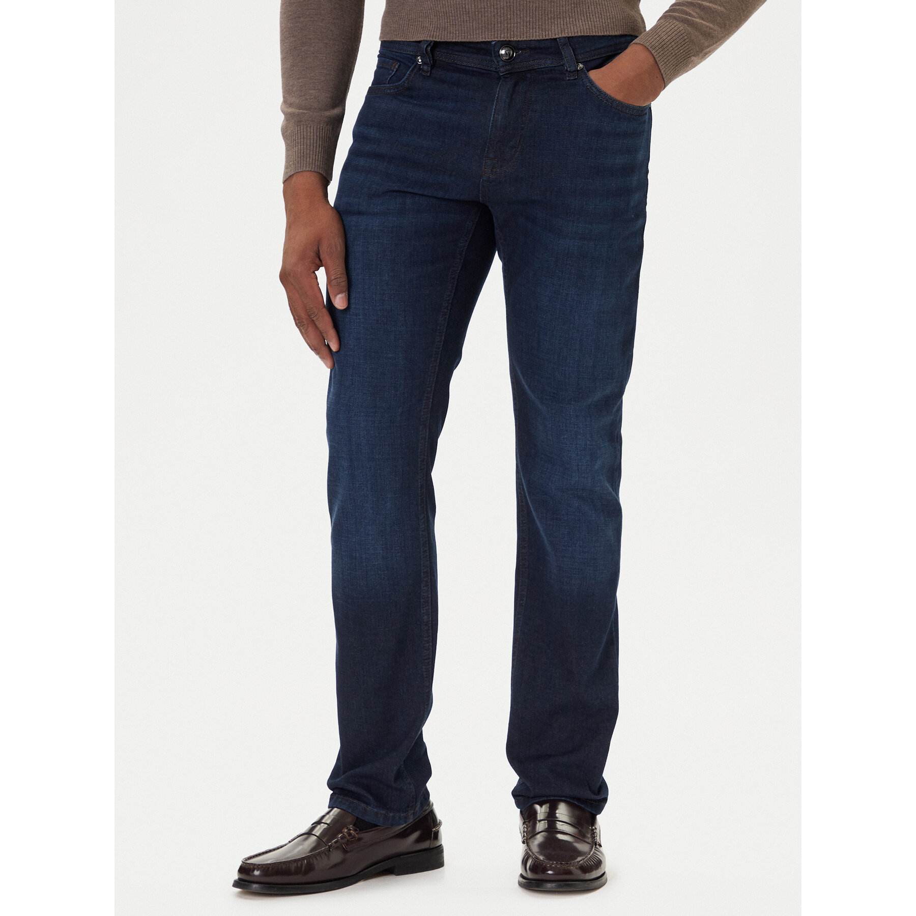 JOOP! Jeansy 17 JD-02Fortres 30049037 Granatowy Slim Fit