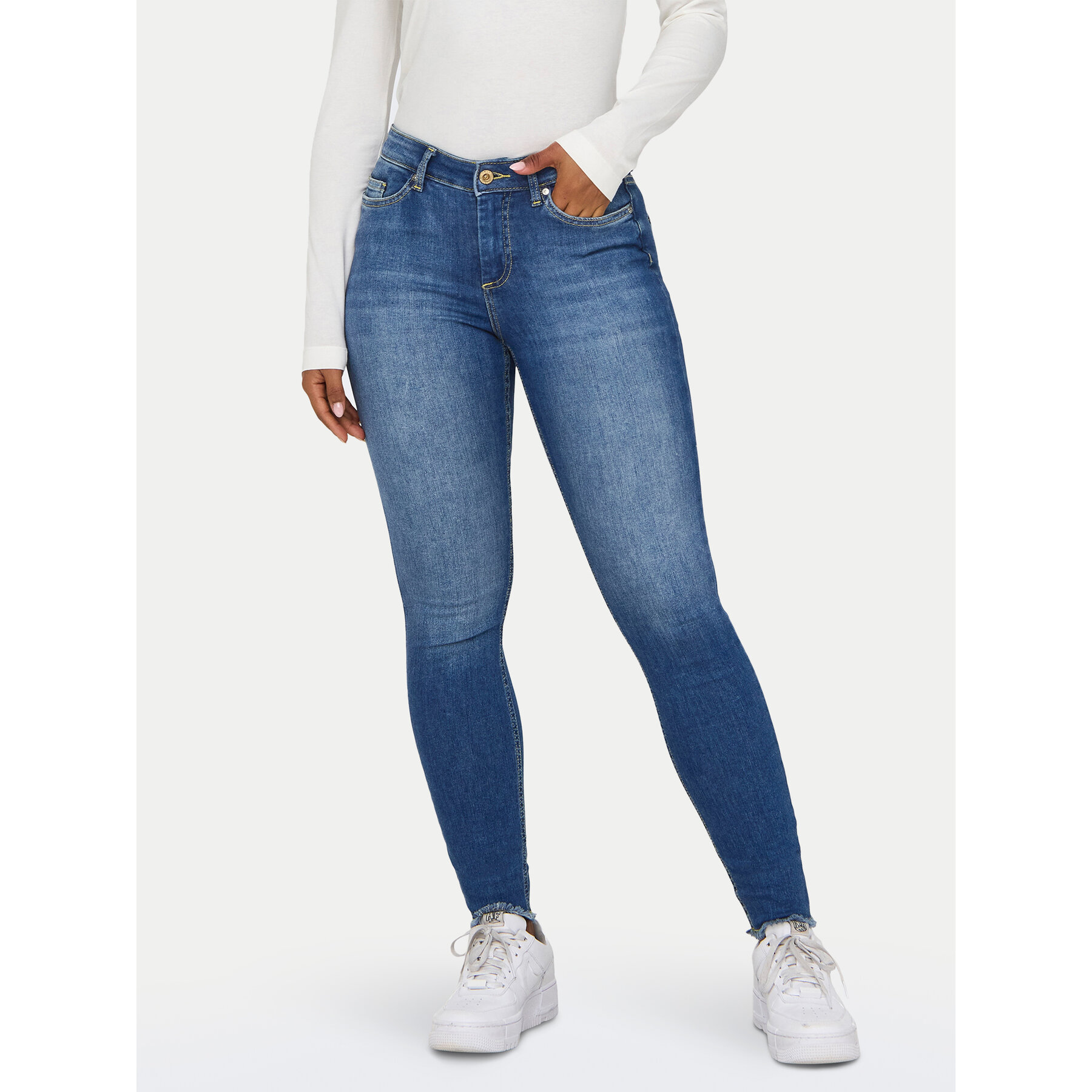 ONLY Jeansy Blush 15293282 Niebieski Skinny Fit