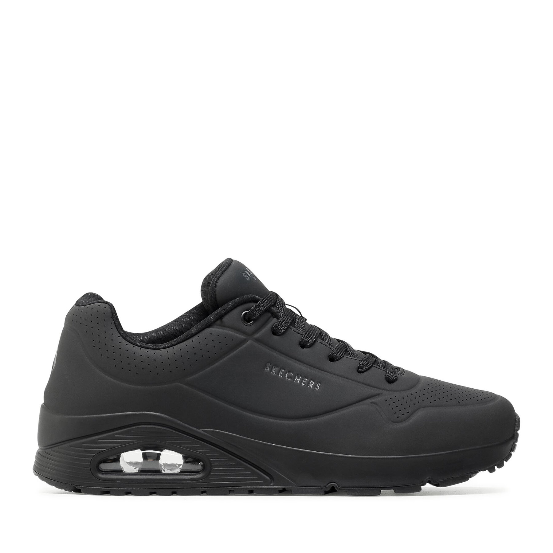 Skechers Sneakersy Uno-Stand On Air 52458/BBK Czarny
