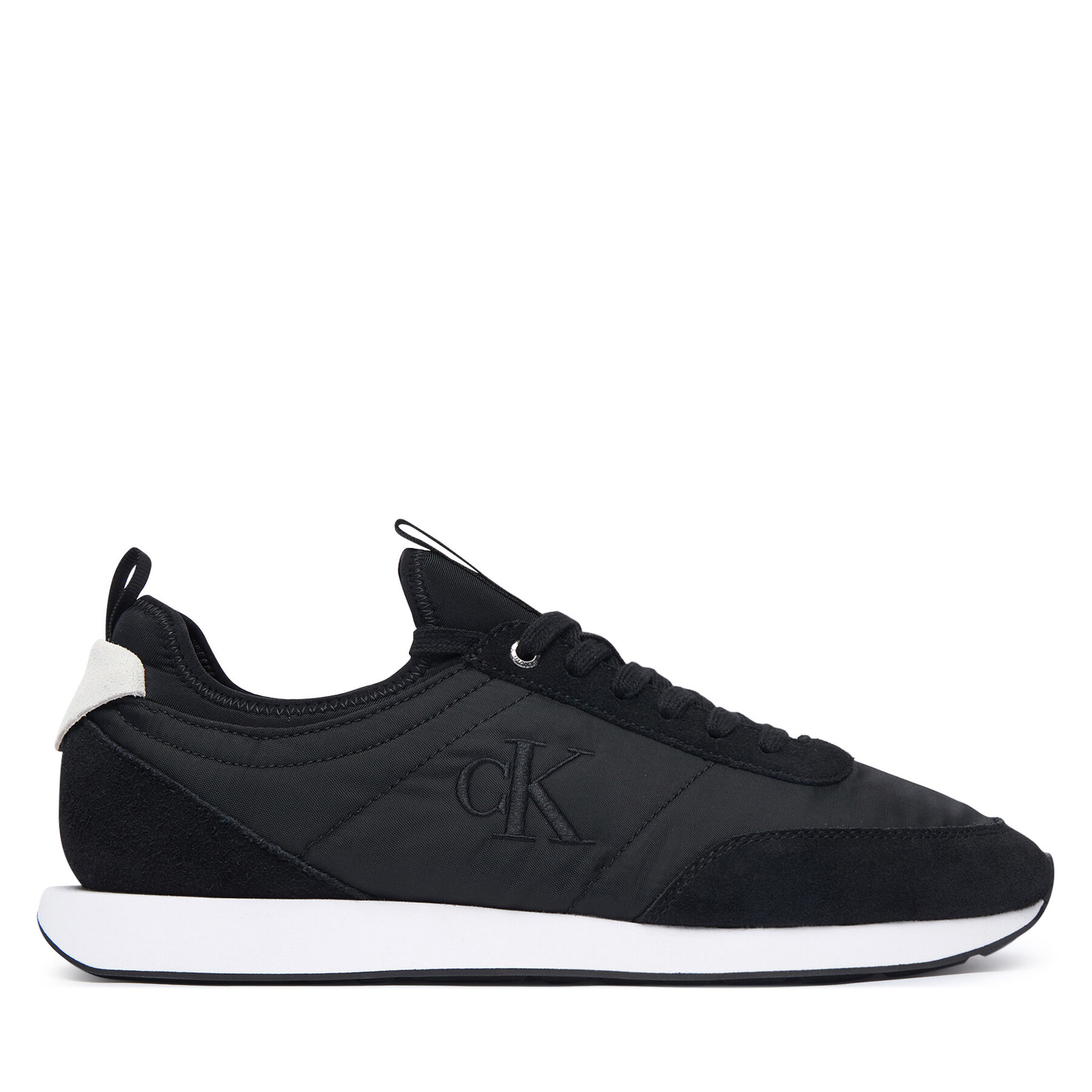 Calvin Klein Sneakersy Retro Runner YM0YM01414 Czarny