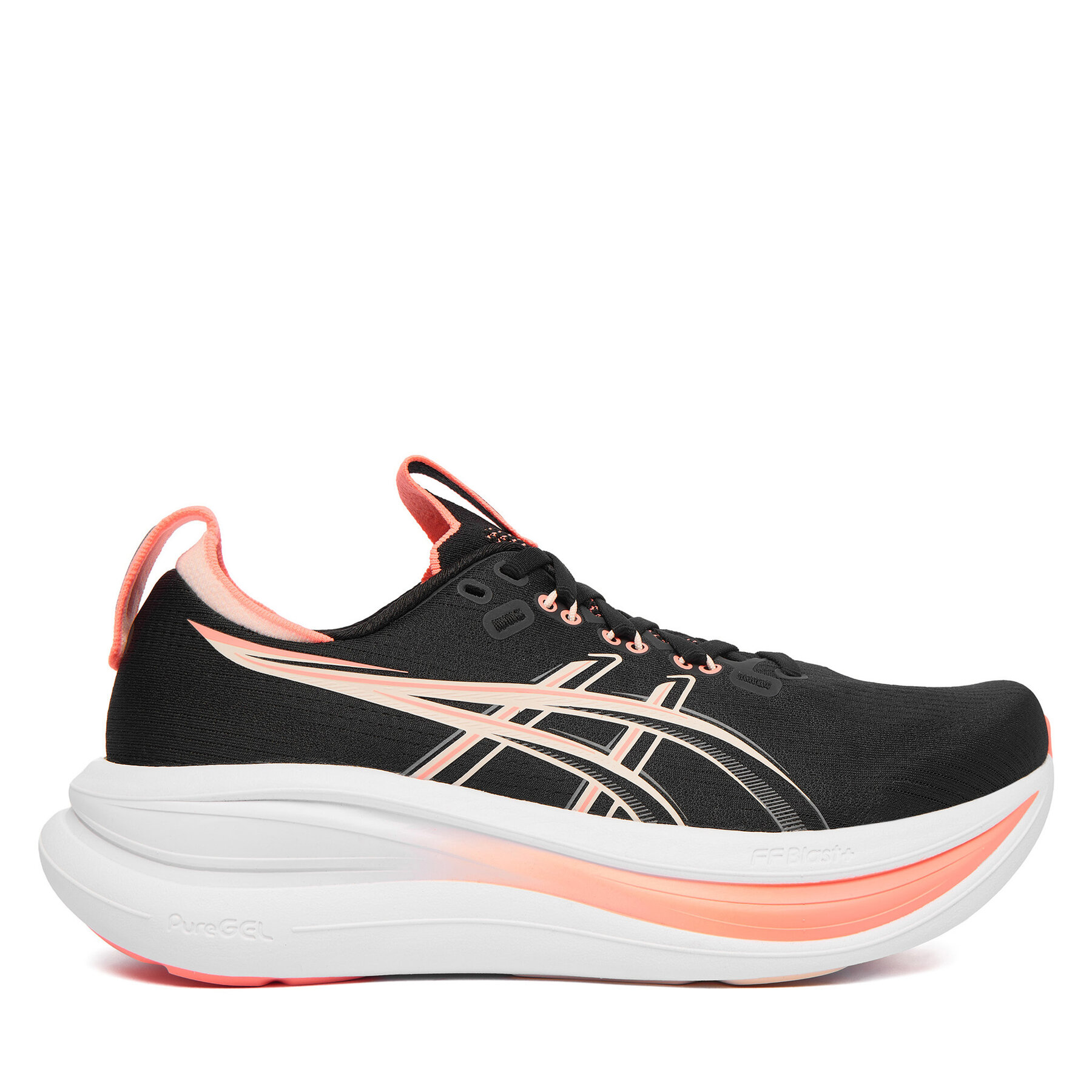 Asics Buty do biegania Gel-Nimbus 28 1012B899 Czarny