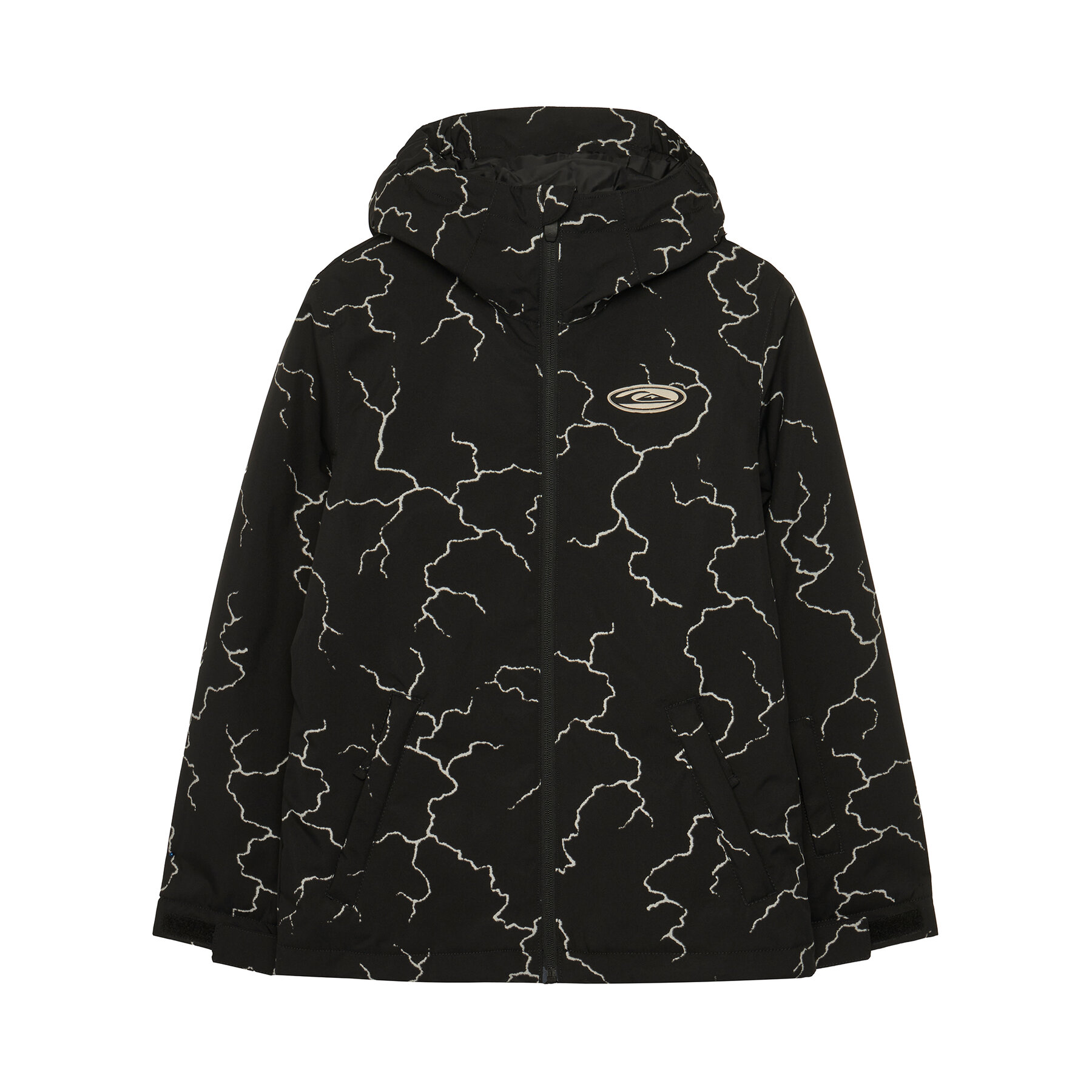 Quiksilver Kurtka snowboardowa High In The Hood EQBTJ03209 Czarny Regular Fit