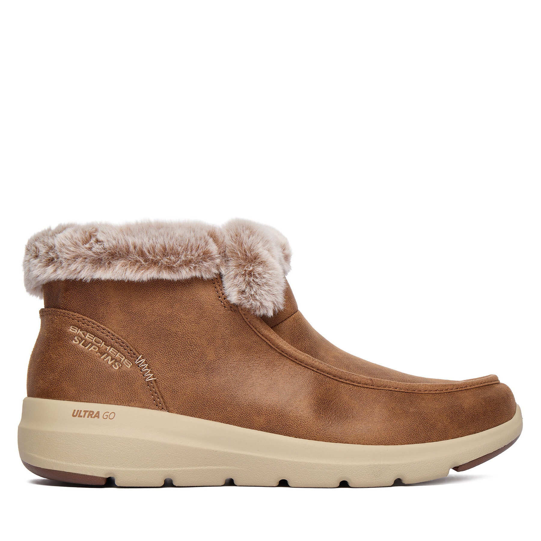 Skechers Botki Glacial Ultra 144221/CSNT Brązowy