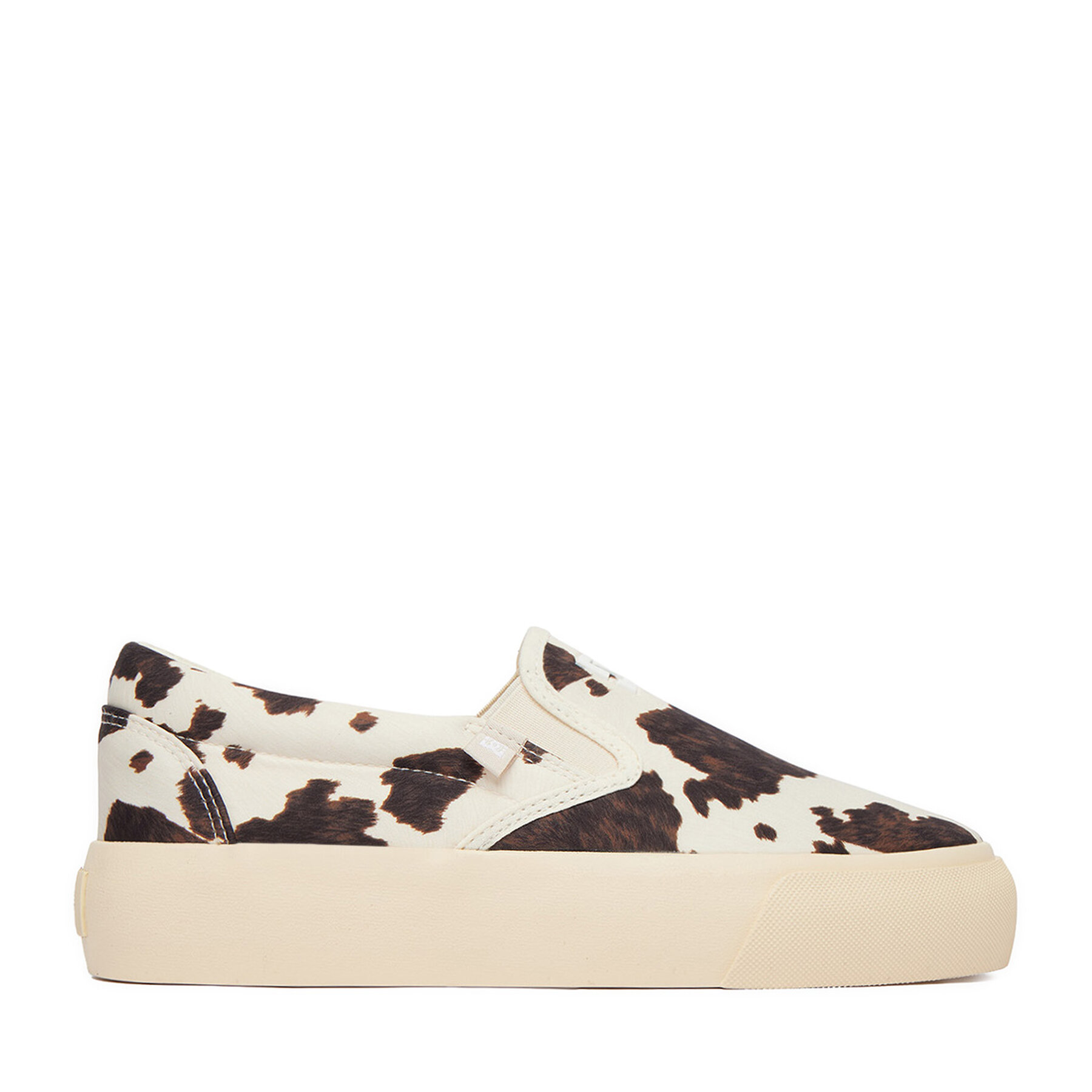 DC Shoes Tenisówki CEO-LEA-ZL-0012 Écru