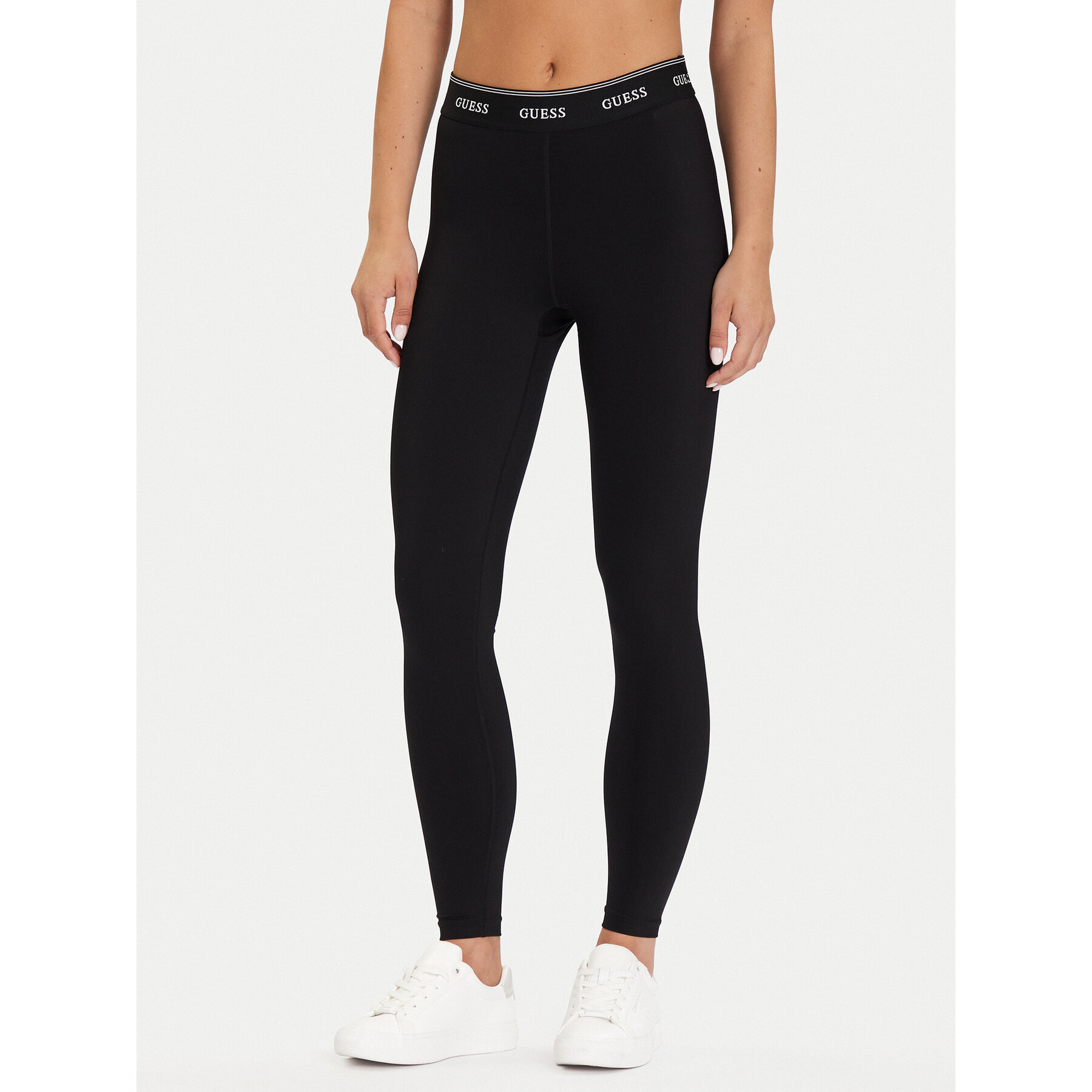 Guess Legginsy V5BB06 K1942 Czarny Slim Fit