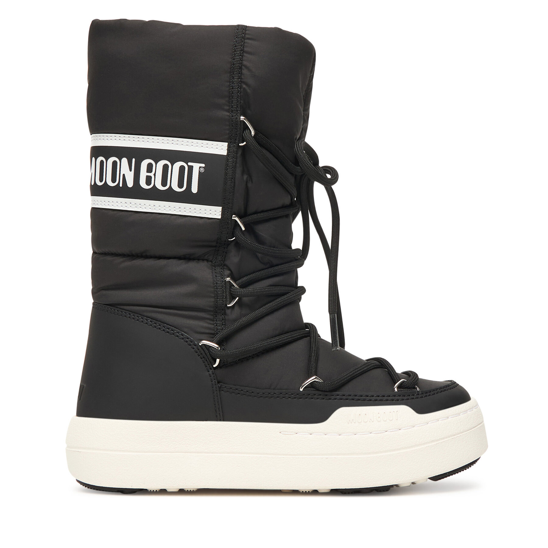 Moon Boot Śniegowce Jr Park Tube Lace wp 80D3440130 D Czarny