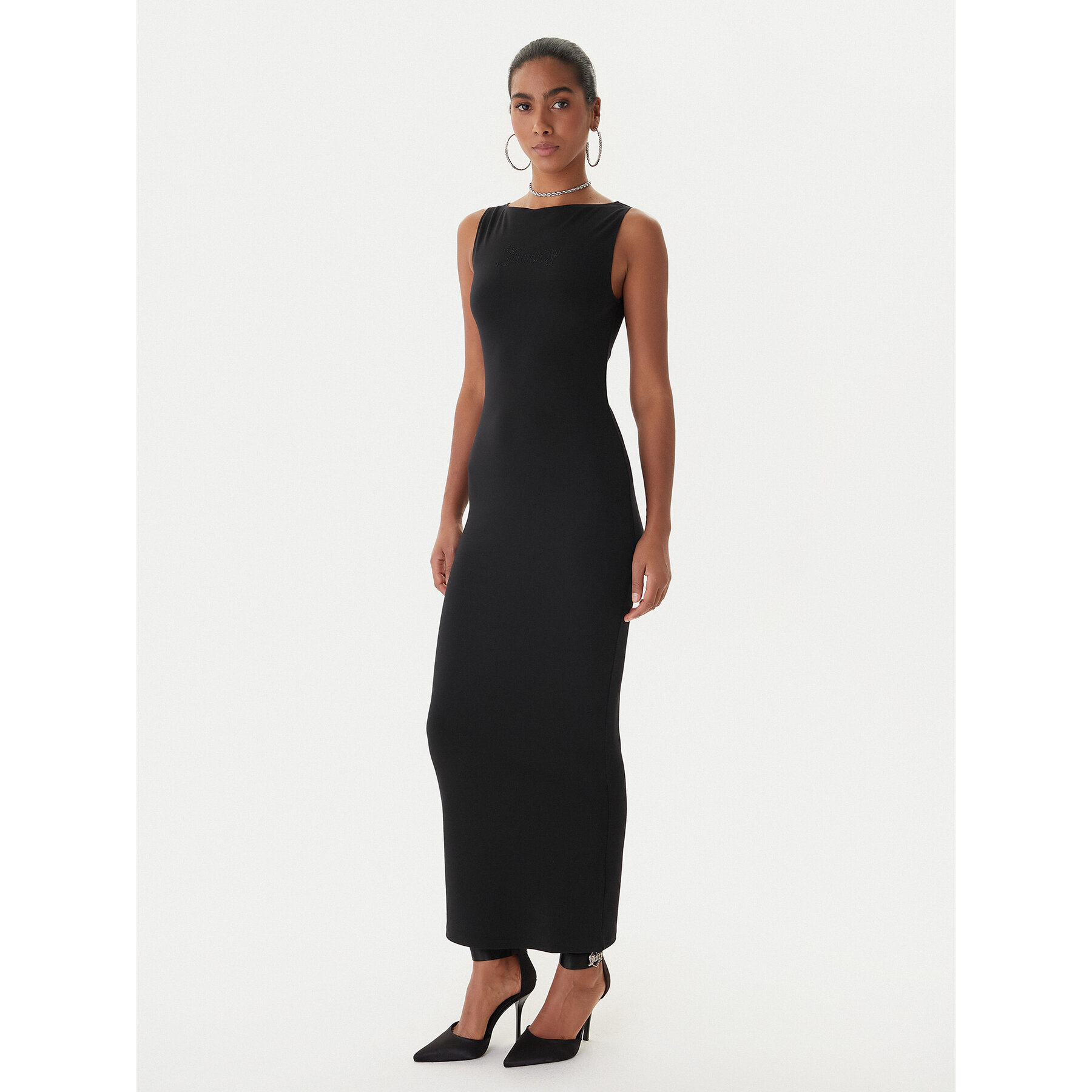 Juicy Couture Sukienka codzienna Canyon JCWED225318 Czarny Slim Fit